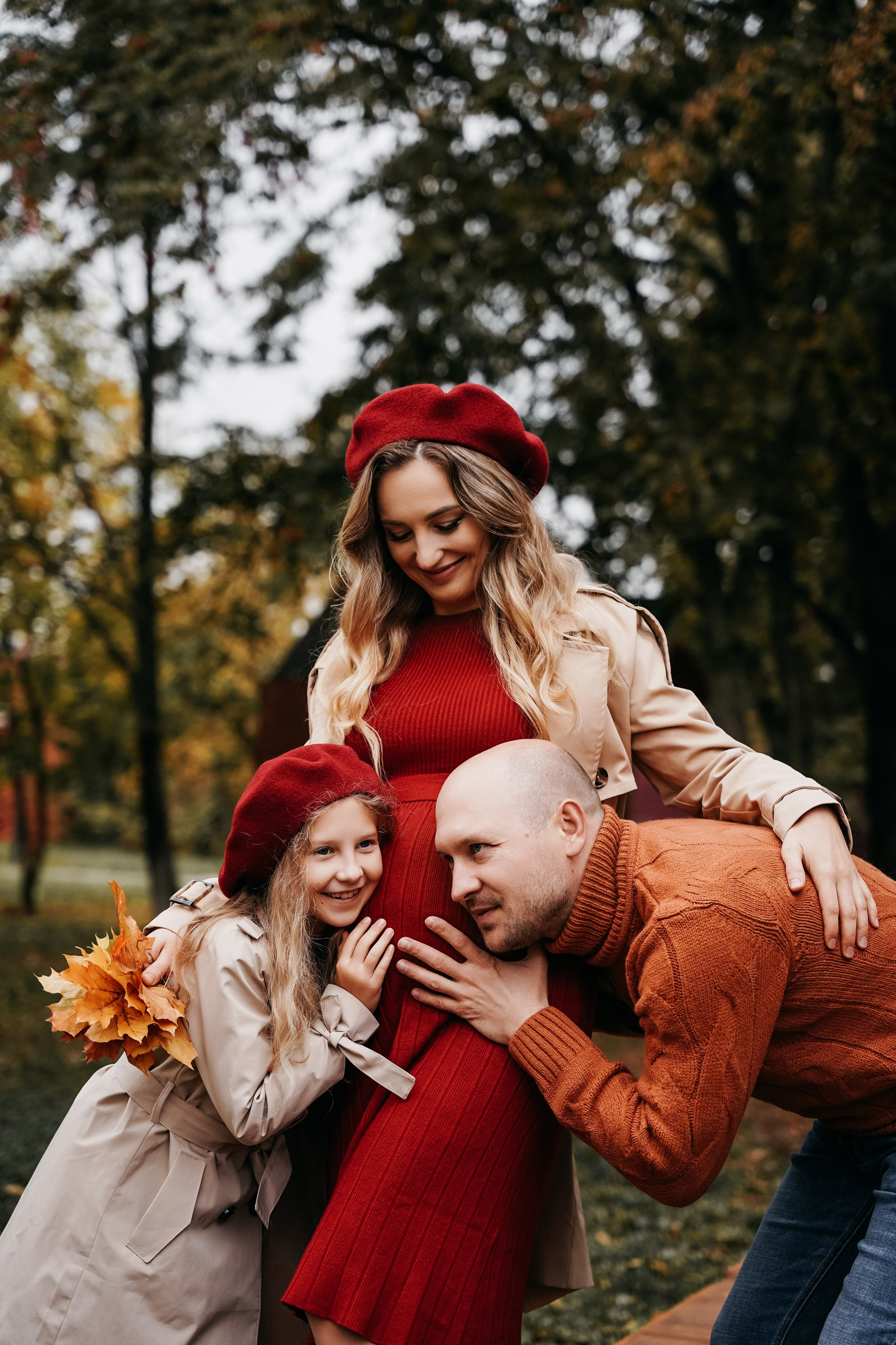 Осенний день. Алёна Хомич. Свадебный и семейный фотограф Коломна, Москва