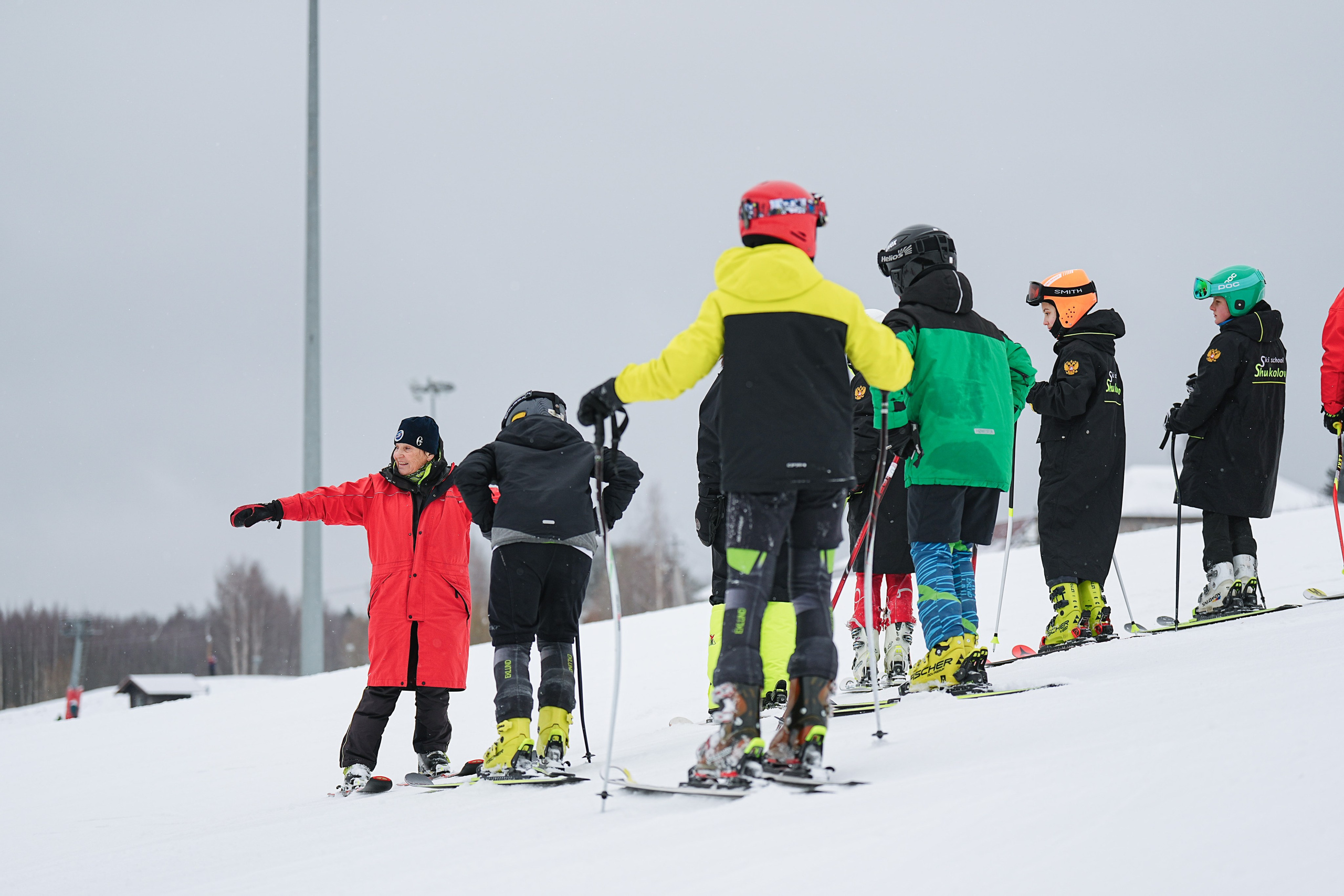 Горные лыжи. Первенство Центрального Федерального Округа. GS U14 Шуколово. Фотограф Студитский Евгений