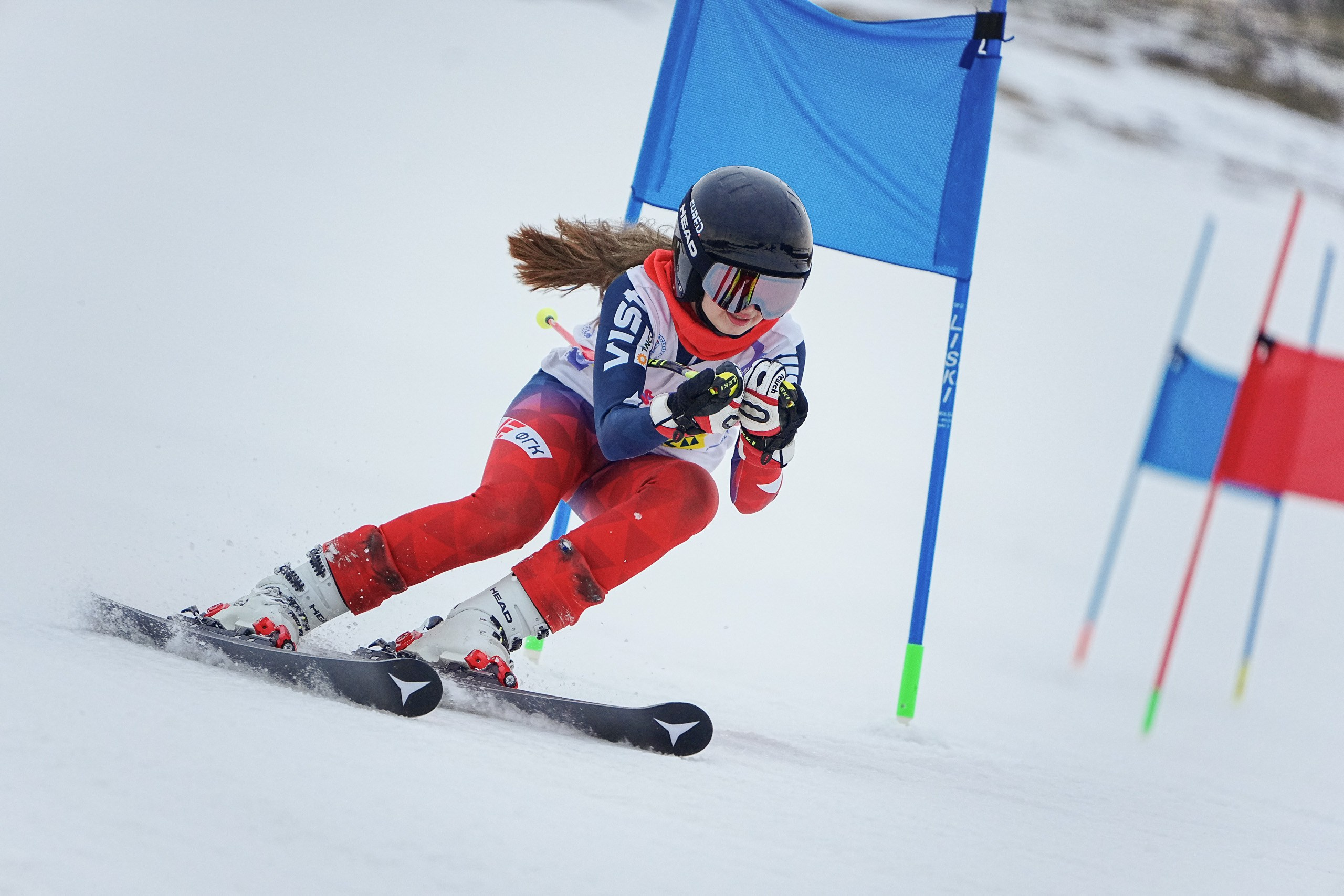 Горные лыжи. Первенство МО, GS U14, U16. Фотограф Студитский Евгений