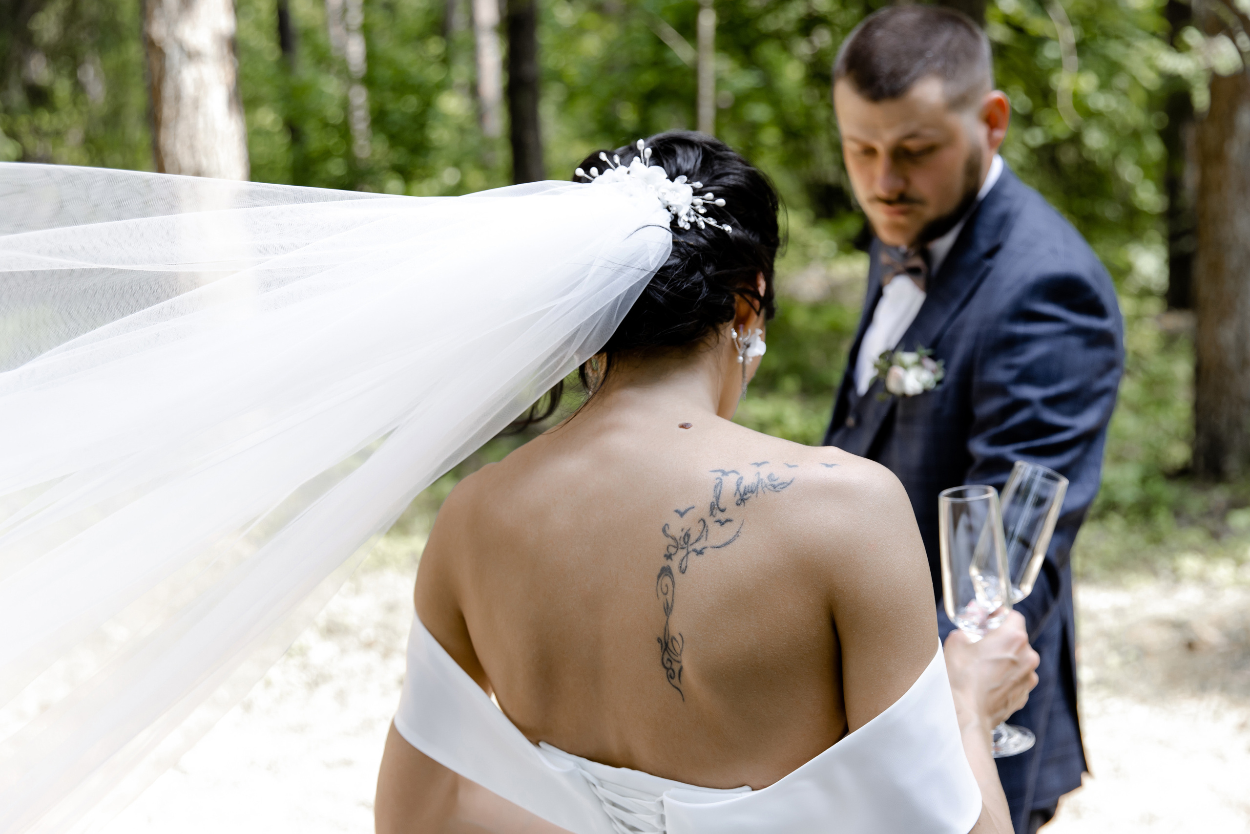 Свадебны день Аркадия и Тани. Свадебный фотограф Анна Бабахина