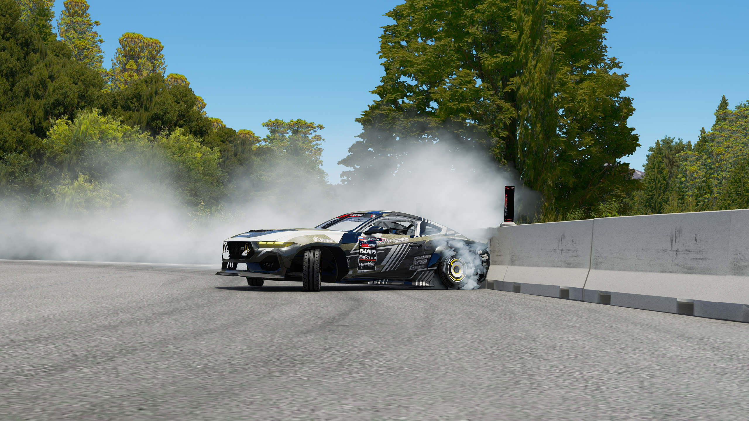Virtual Drift Challenge Okuibuki. Assetto Corsa Drift Mods