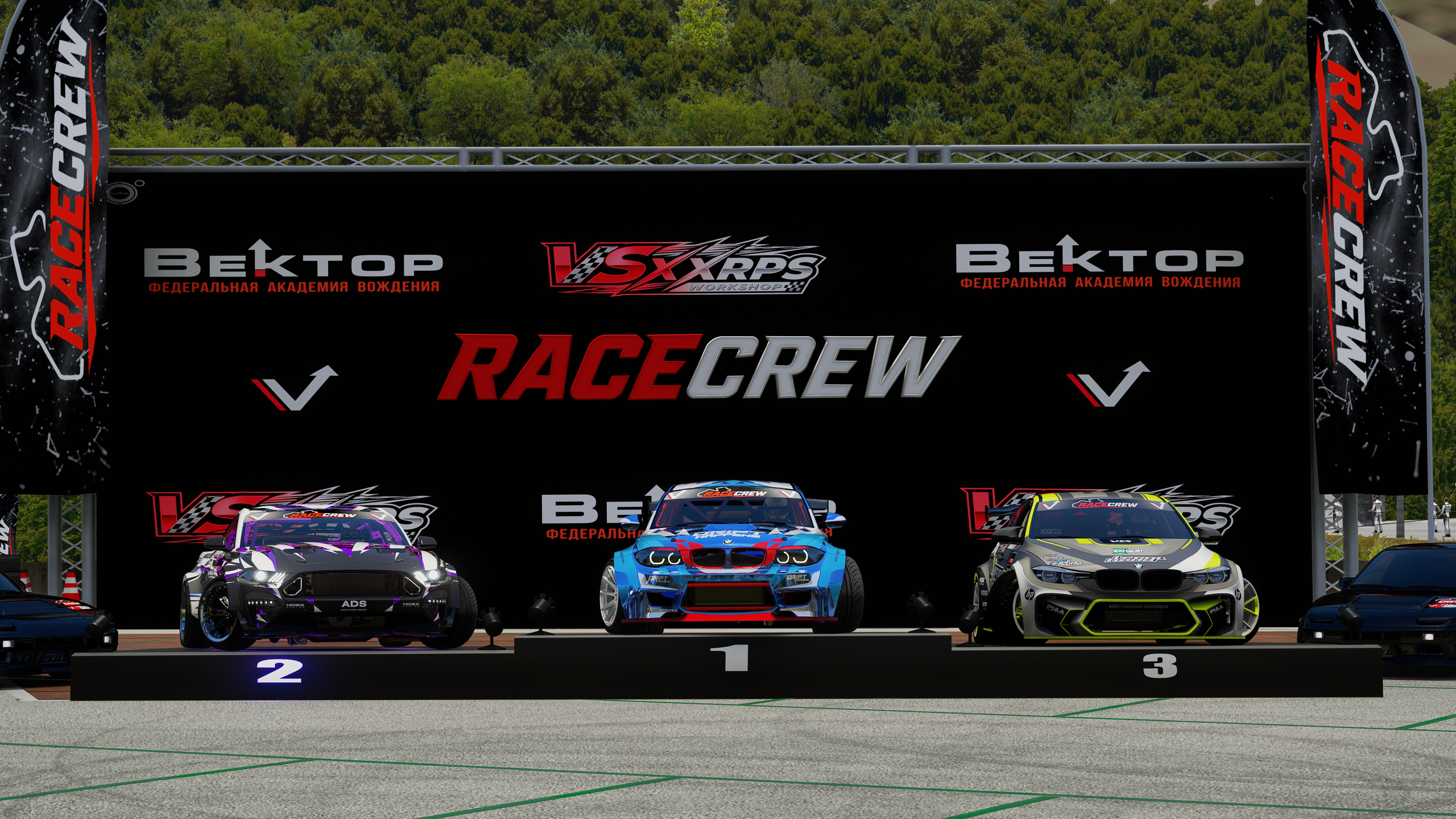 Virtual Drift Challenge Okuibuki. Assetto Corsa Drift Mods