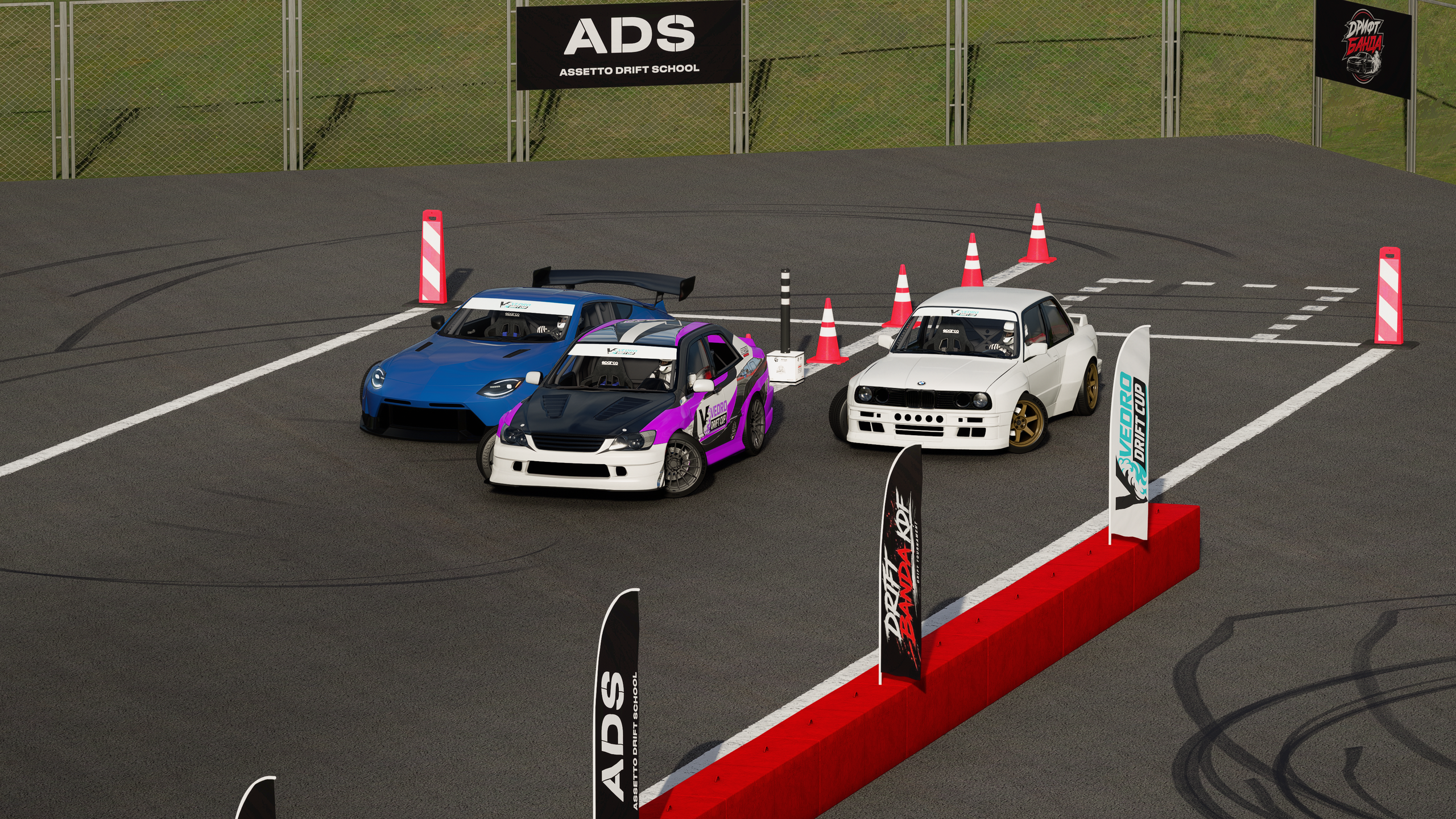 Drift банда KDF · RA Pechatniki. Assetto Corsa Drift | Mods
