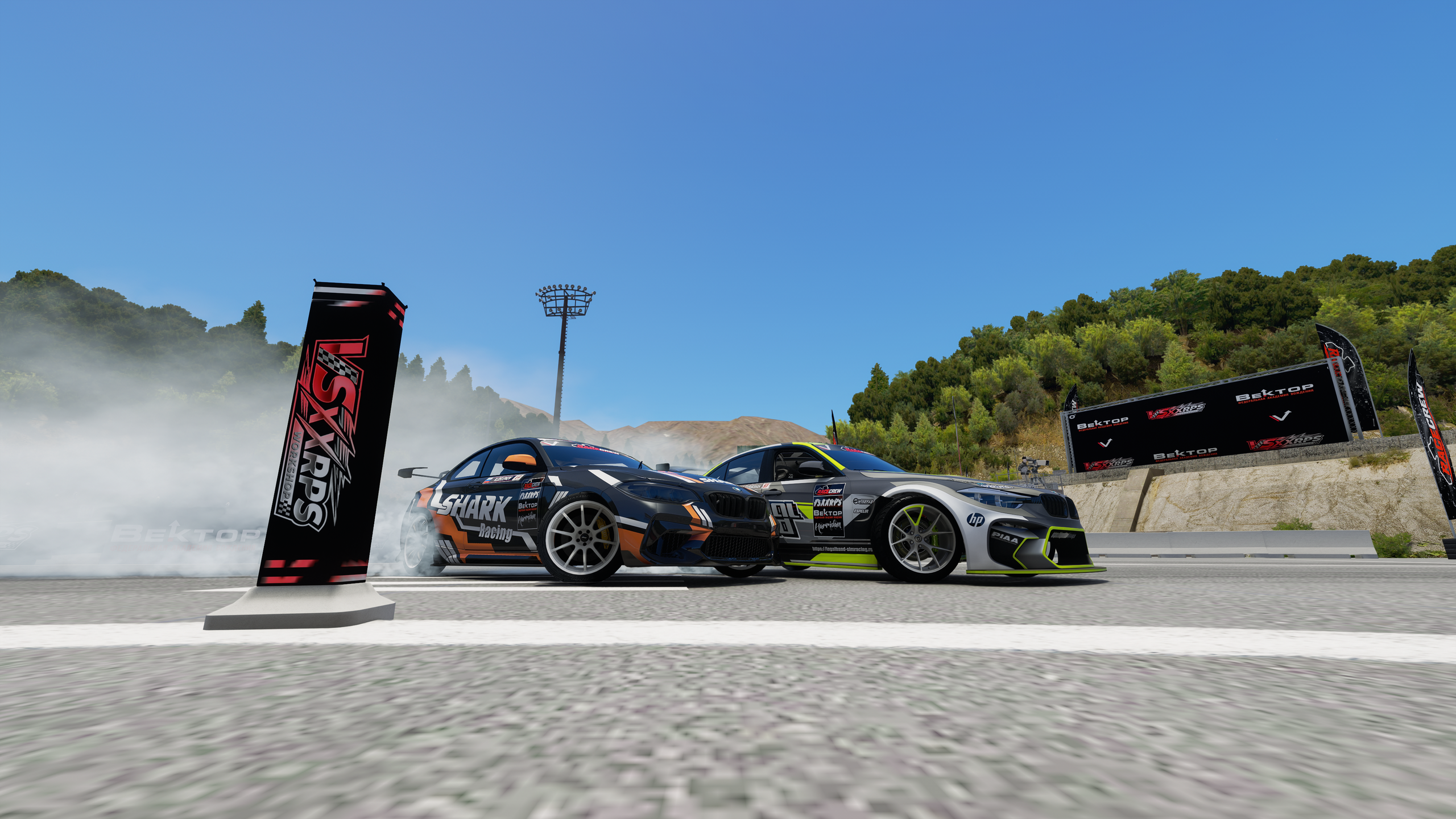 Virtual Drift Challenge Okuibuki. Assetto Corsa Drift Mods