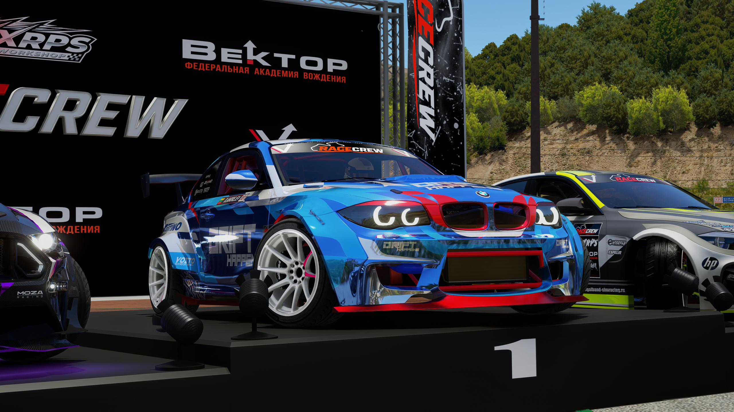 Virtual Drift Challenge Okuibuki. Assetto Corsa Drift Mods