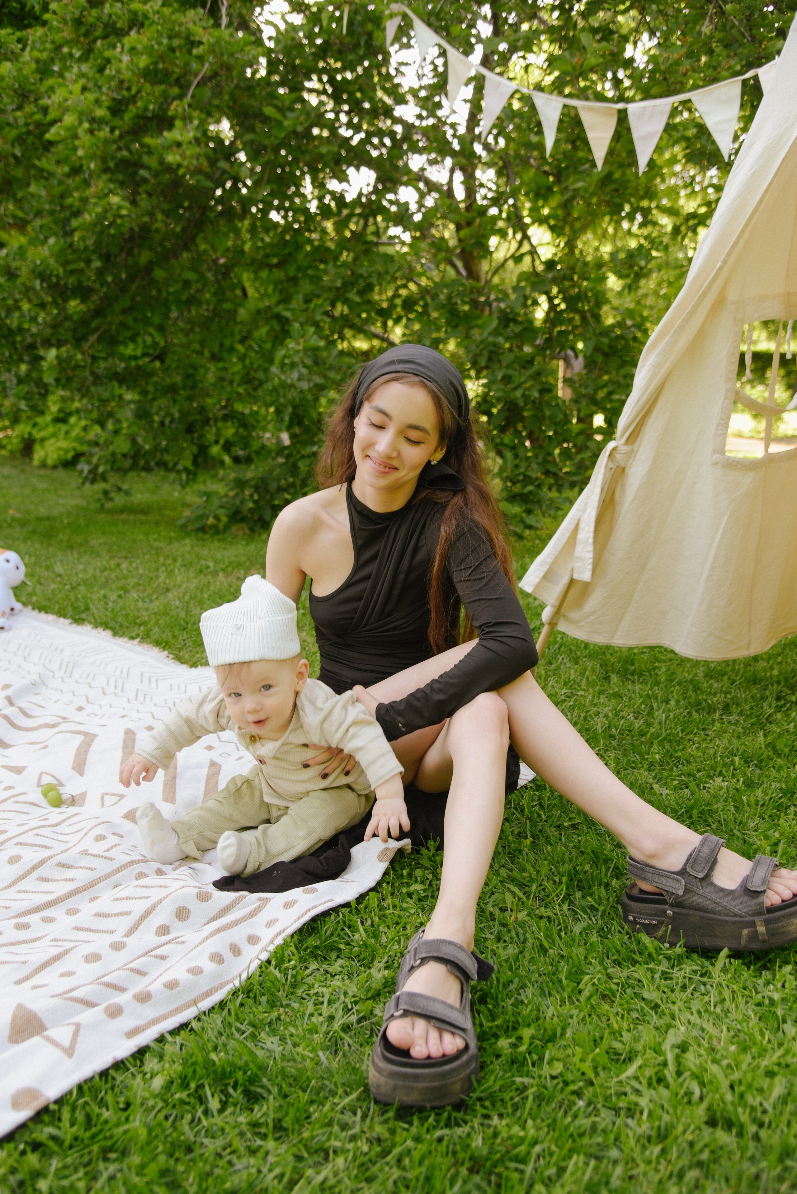 Мамский пикник. Фотограф Лола Волна, город Москва