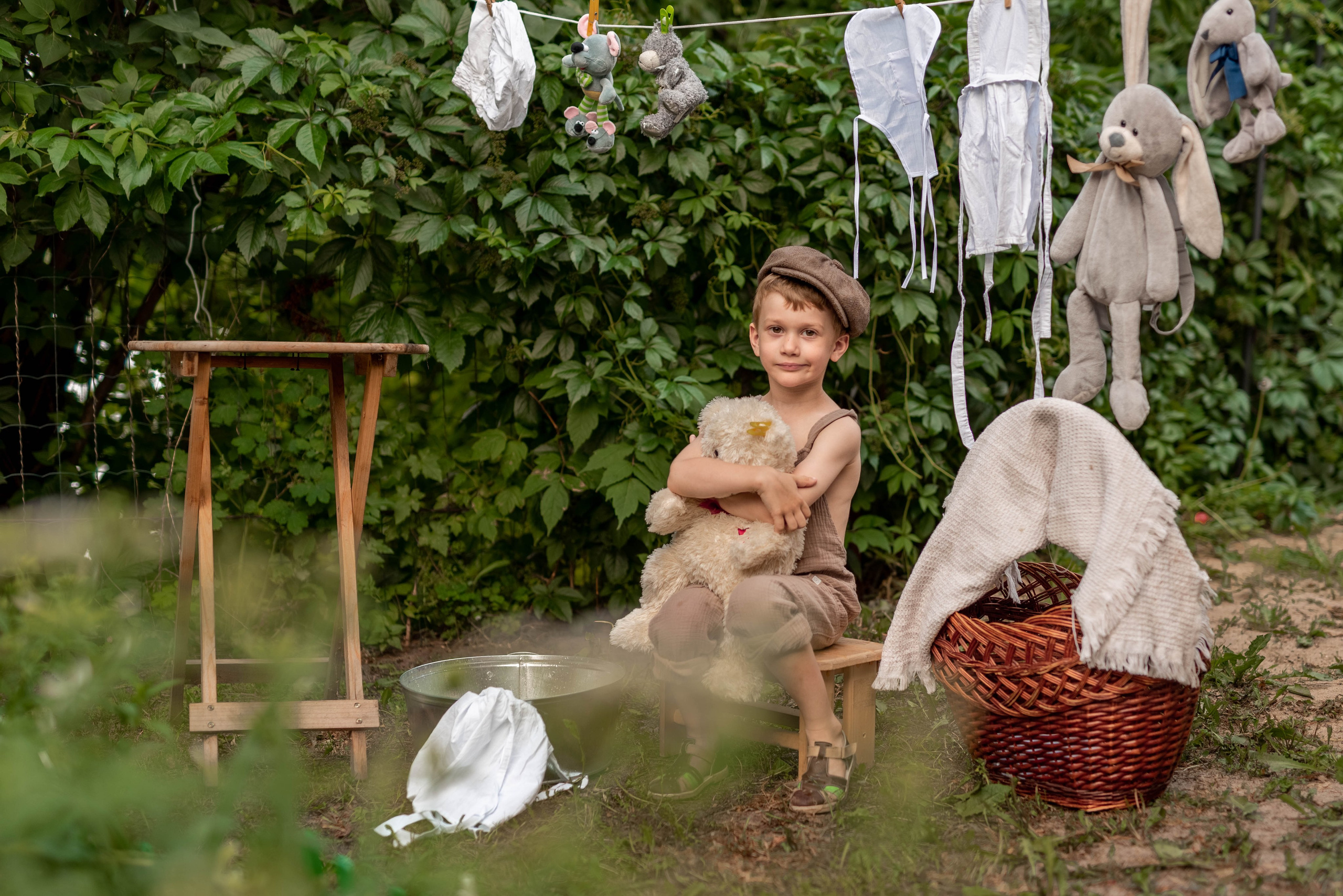 Фотосессия Стирка. Семейный, детский фотограф в Воронеже Анна Никитина