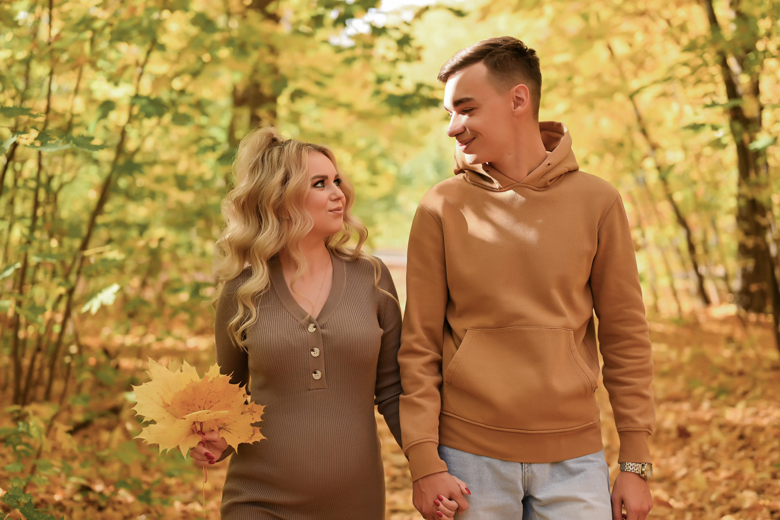 Золотая осень. Свадебный и семейный фотограф в Уфе Александров Максим