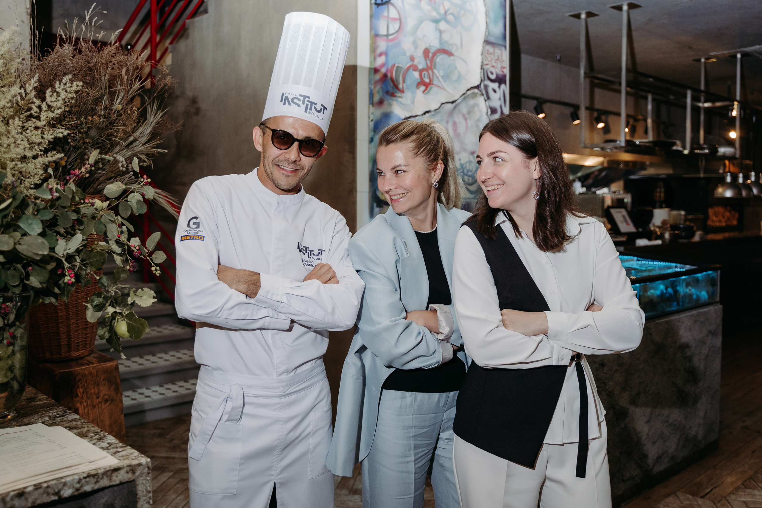 Открытый ужин с Mishlen Шеф Поварами. Репортажный и свадебный фотограф в Москве Рая Небогатова