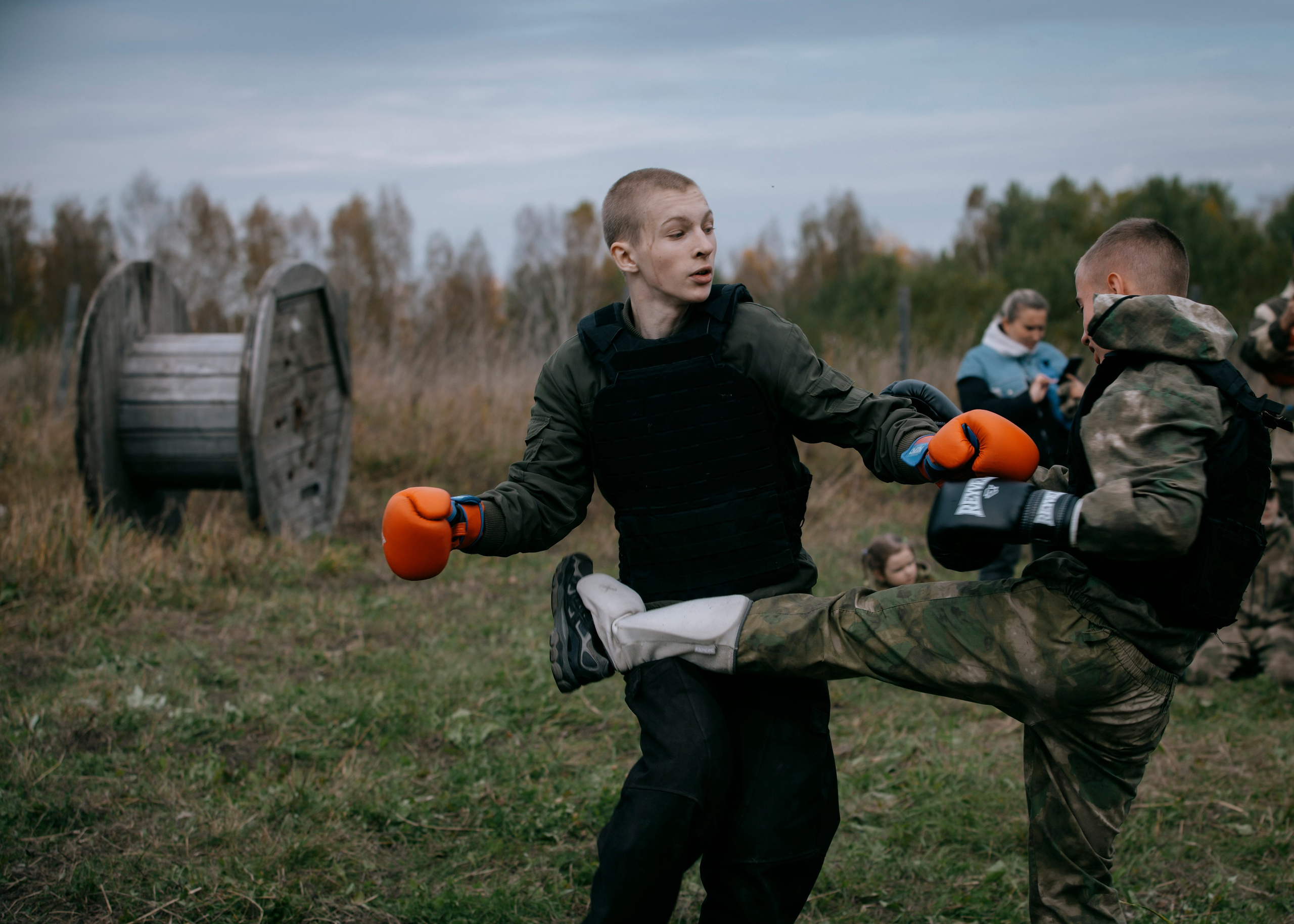 Квалификационные испытания. Сдача на шеврон «Боевая Единица». Портретный фотограф в Москве Дарья Цезария