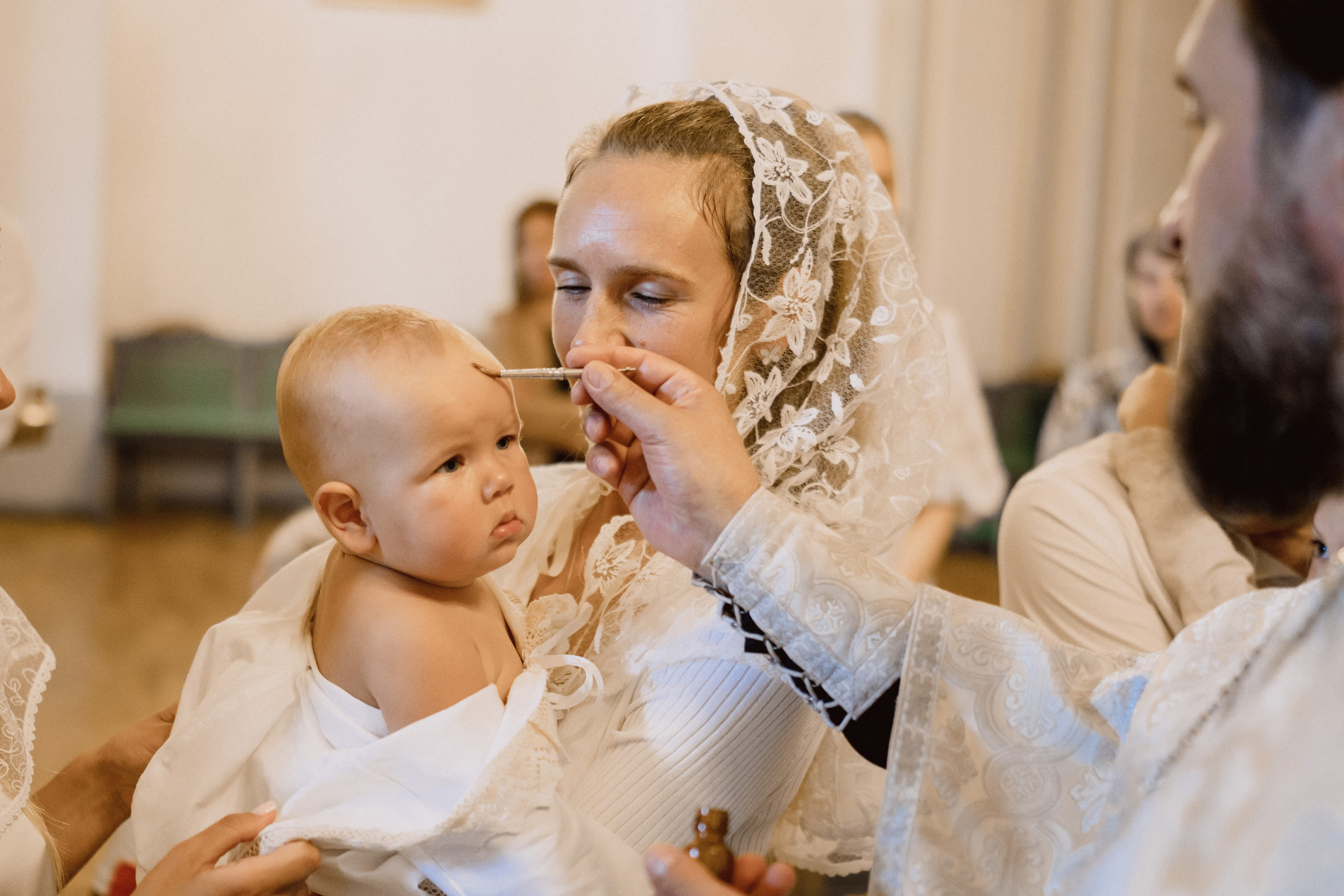 Крещение в Никольском соборе. Семейный фотограф и видеограф Алёна Ким