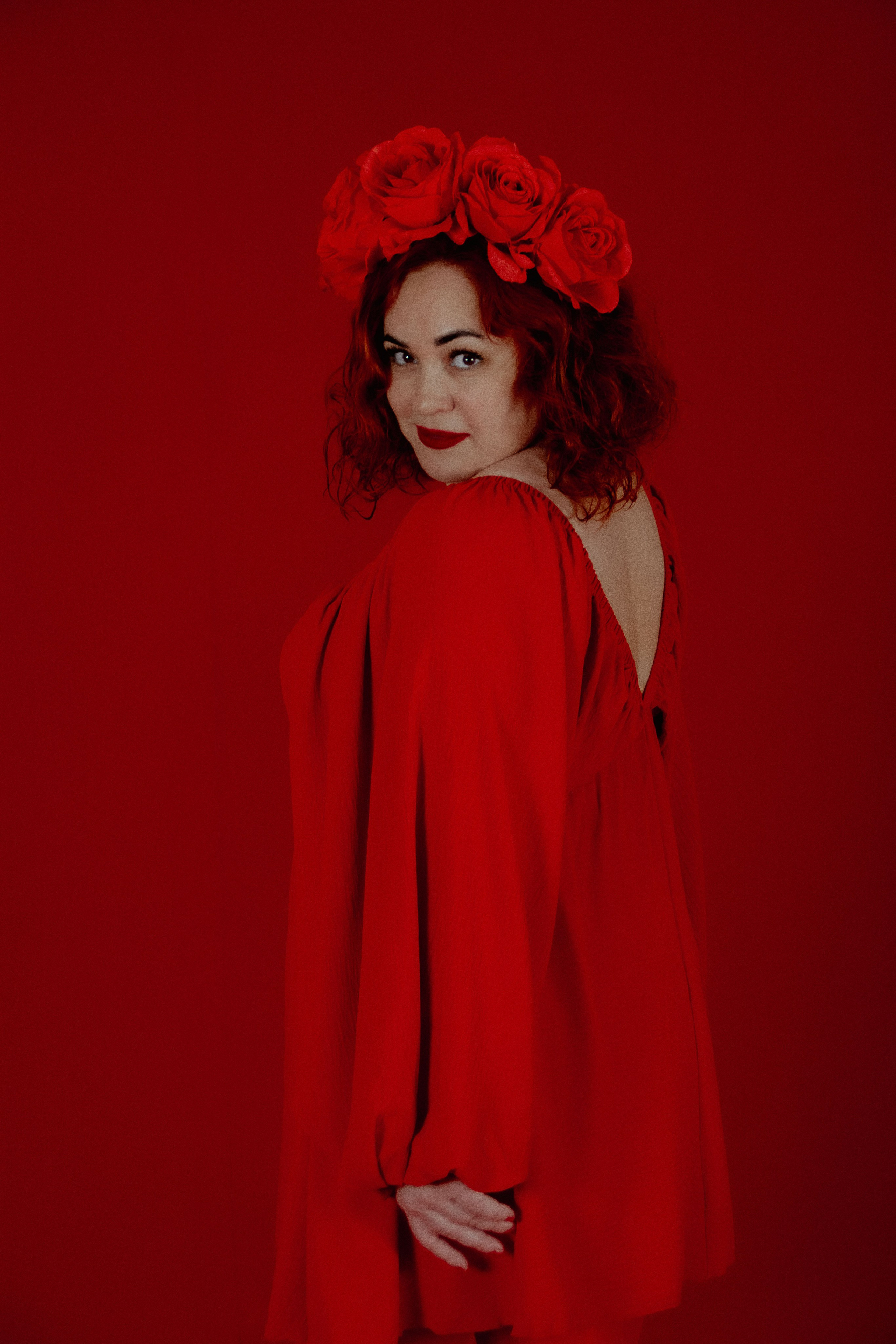 Леди в красном. Елена Волкова семейный фотограф в станице Гостагаевской города-курорта Анапа