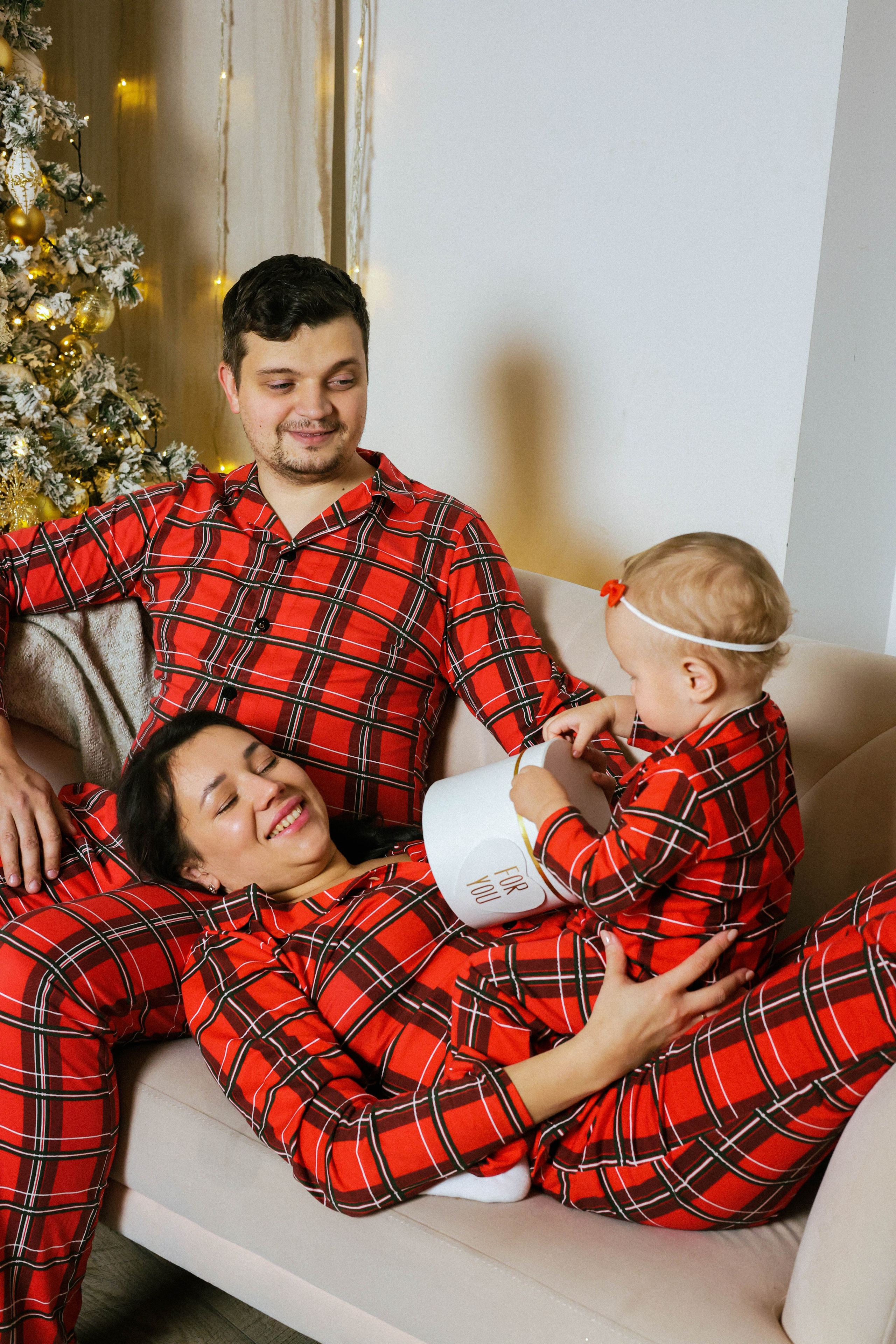 Новогодняя история «Наталья и ее семья». Фотограф в Москве Анастасия Калинина