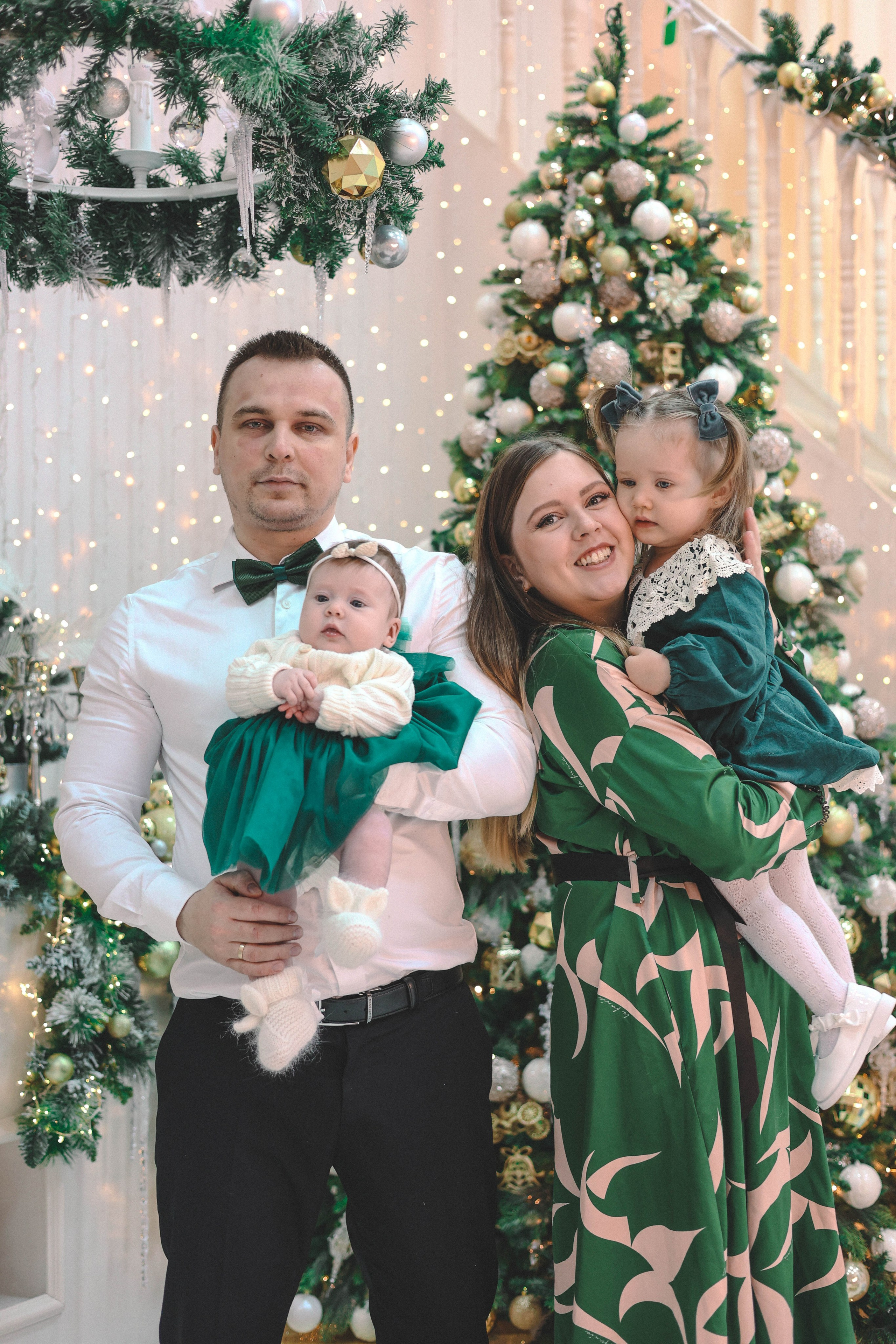 Новогодняя история «Яна и ее семья». Фотограф в Москве Анастасия Калинина