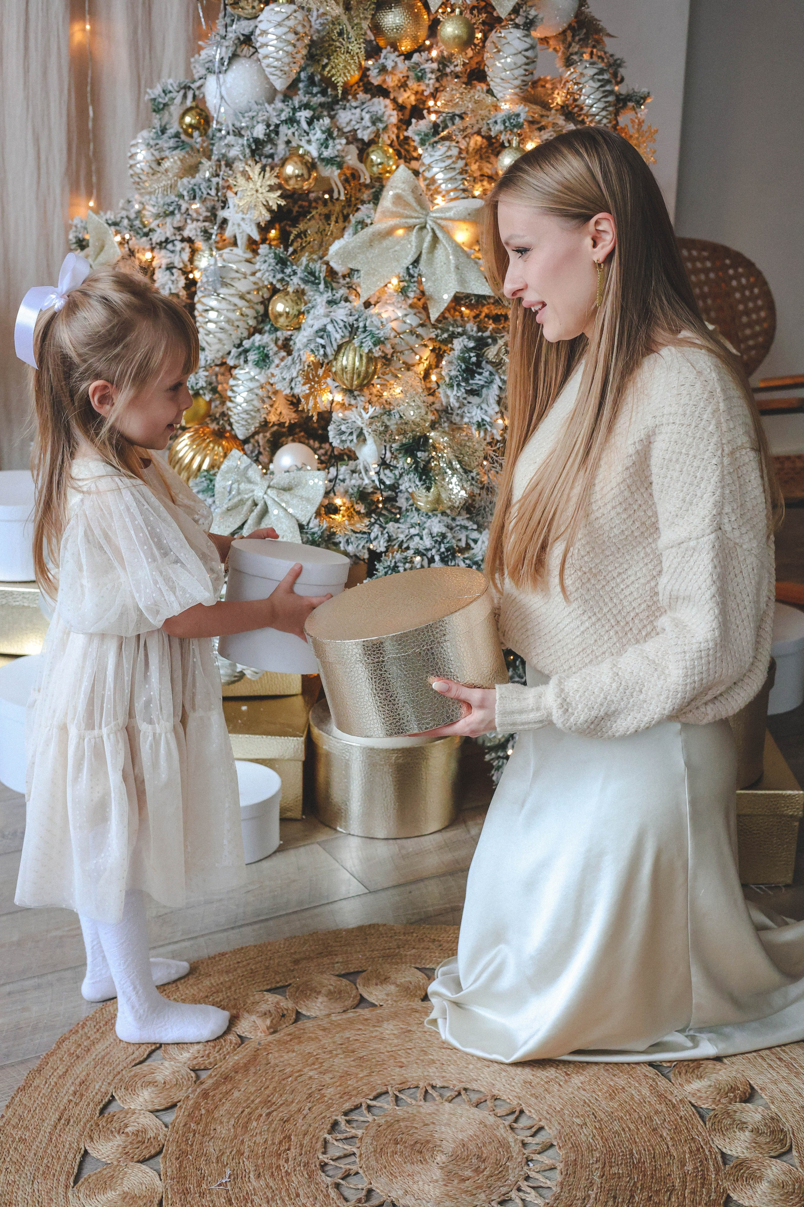 Новогодняя история «Кира и ее семья». Фотограф в Москве Анастасия Калинина
