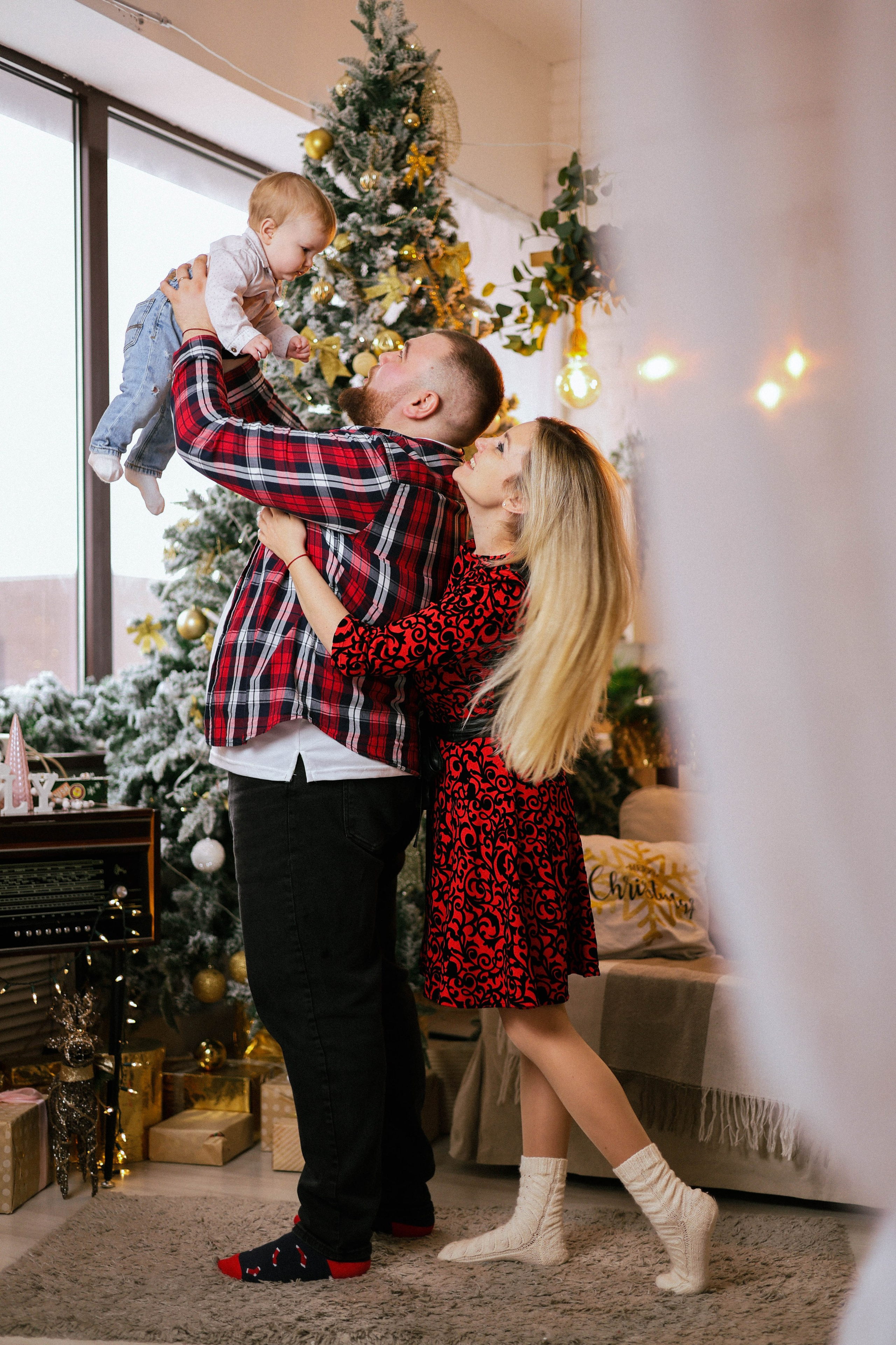 Новогодняя история «Валентина и ее семья». Фотограф в Москве Анастасия Калинина