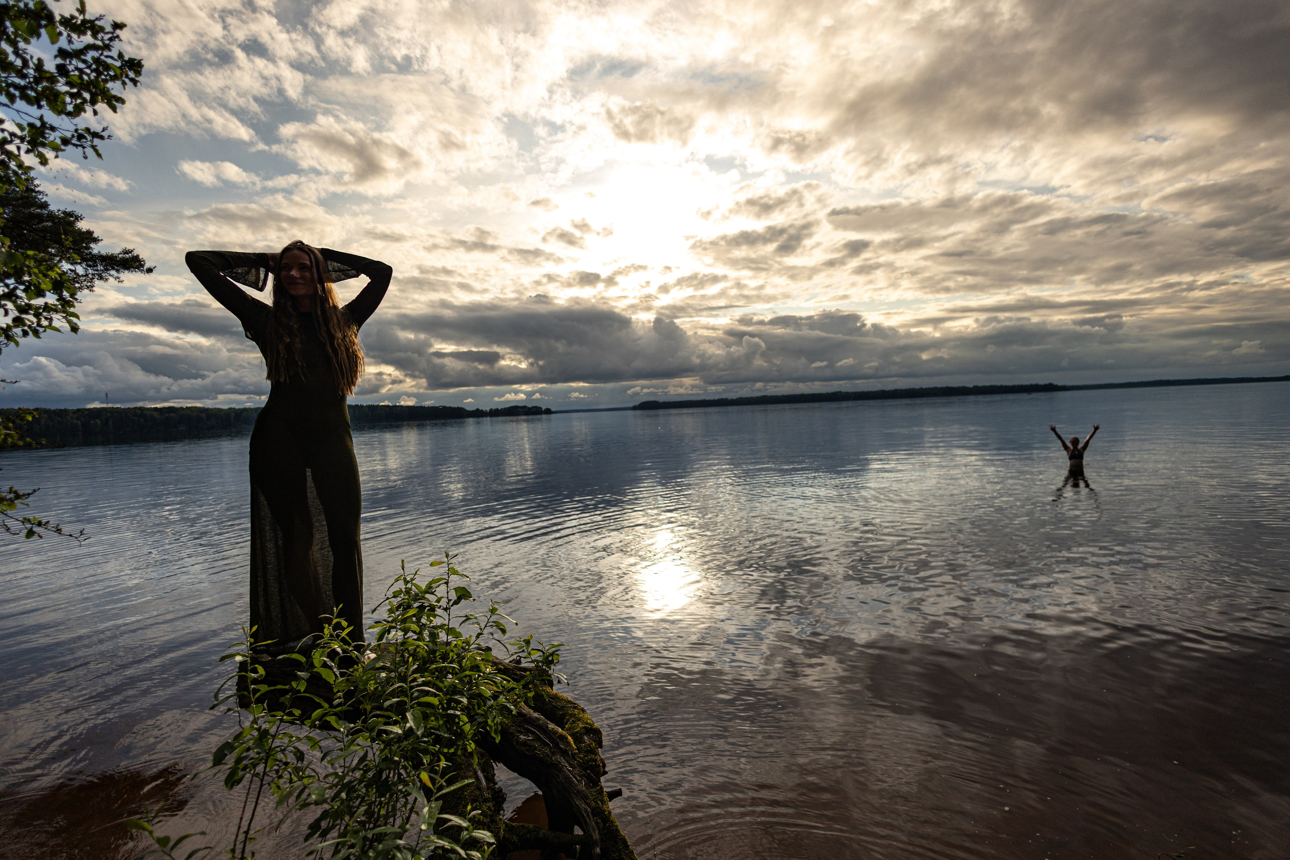 Фотосессия на озере для Анны