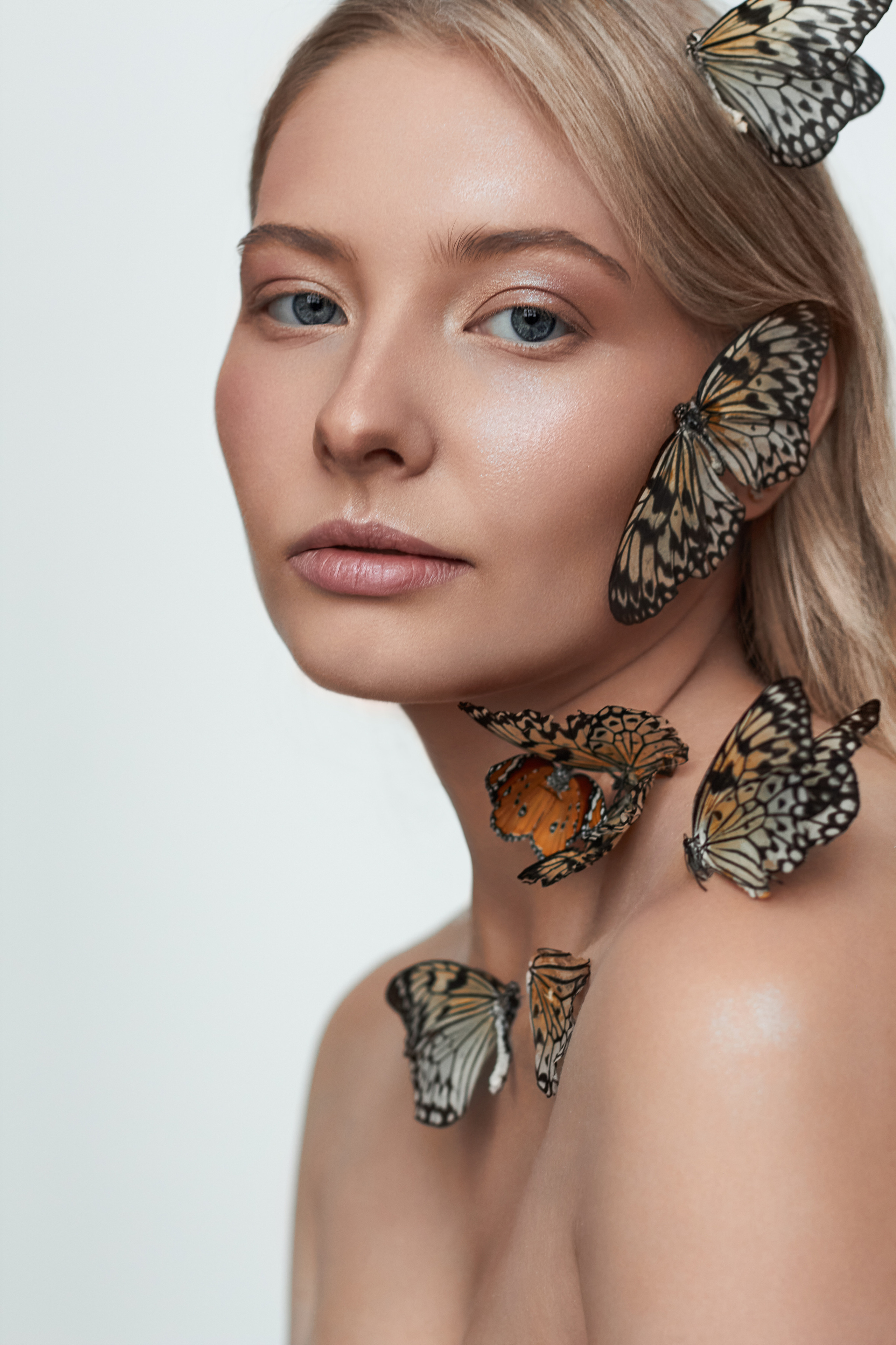 Креативный макияж: выражение через цвет и форму