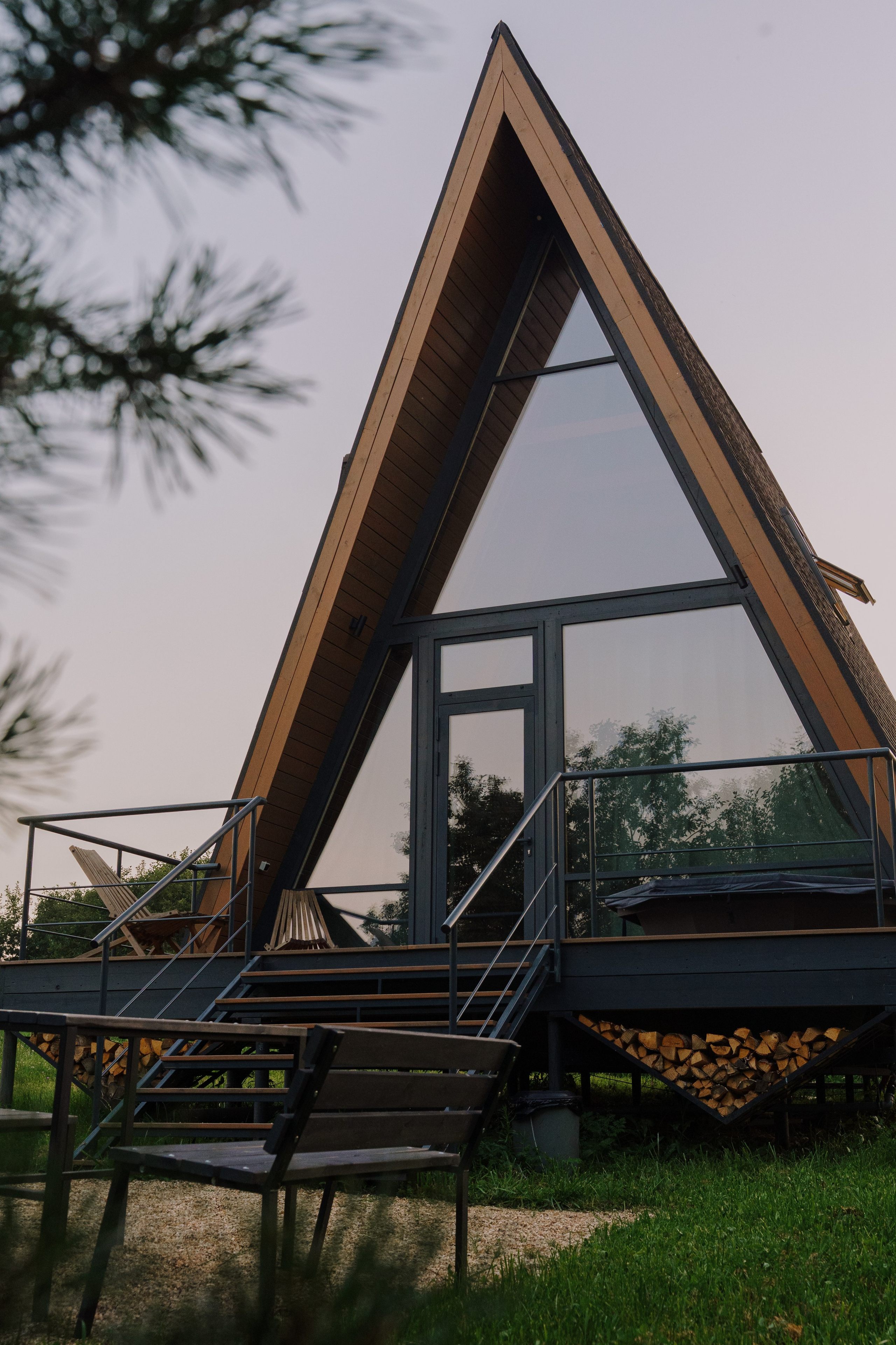 Глемпинг Трофимов берег Москва