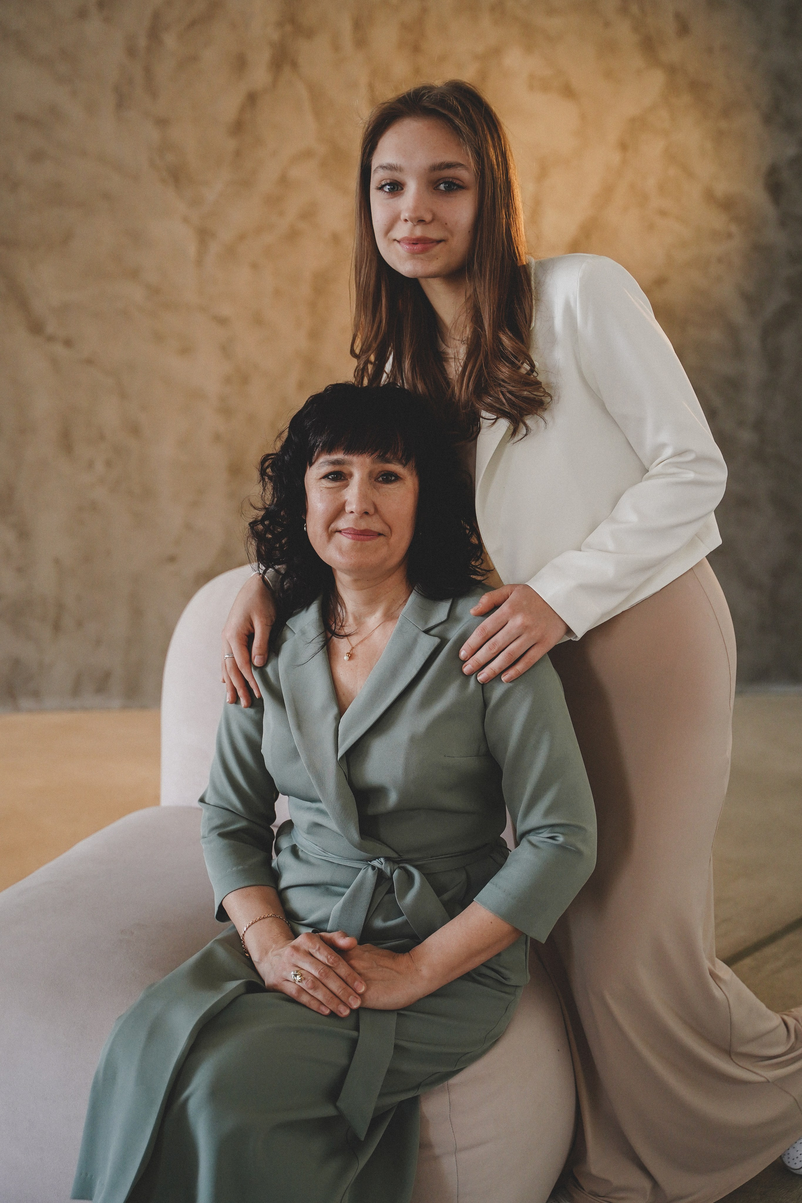 Фотосессия большой семьи в студии. Семейный и женский фотограф в Краснодаре Анастасия Приймак