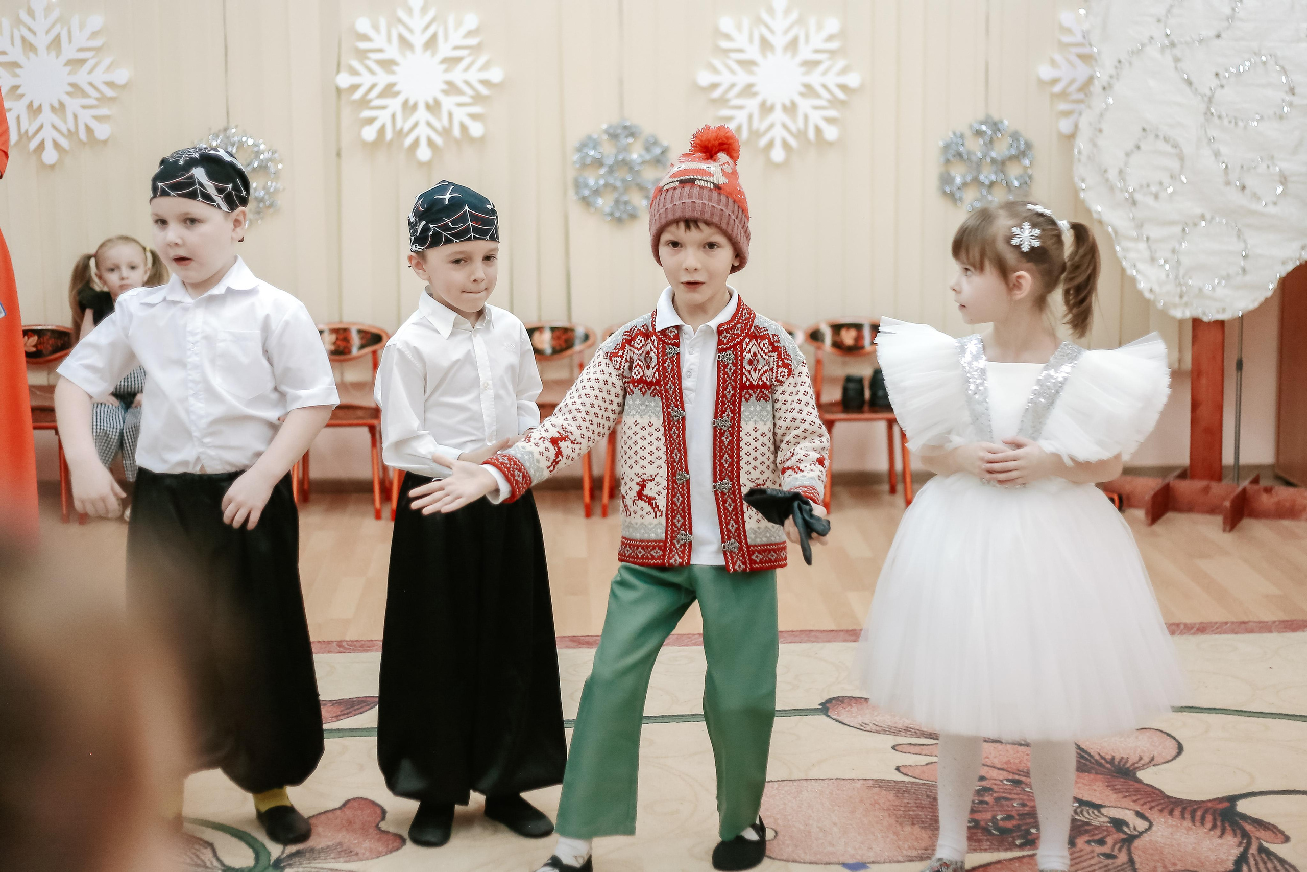 Дед Мороз в детском саду. Антонина Морозова, профессиональный семейный фотограф видеограф