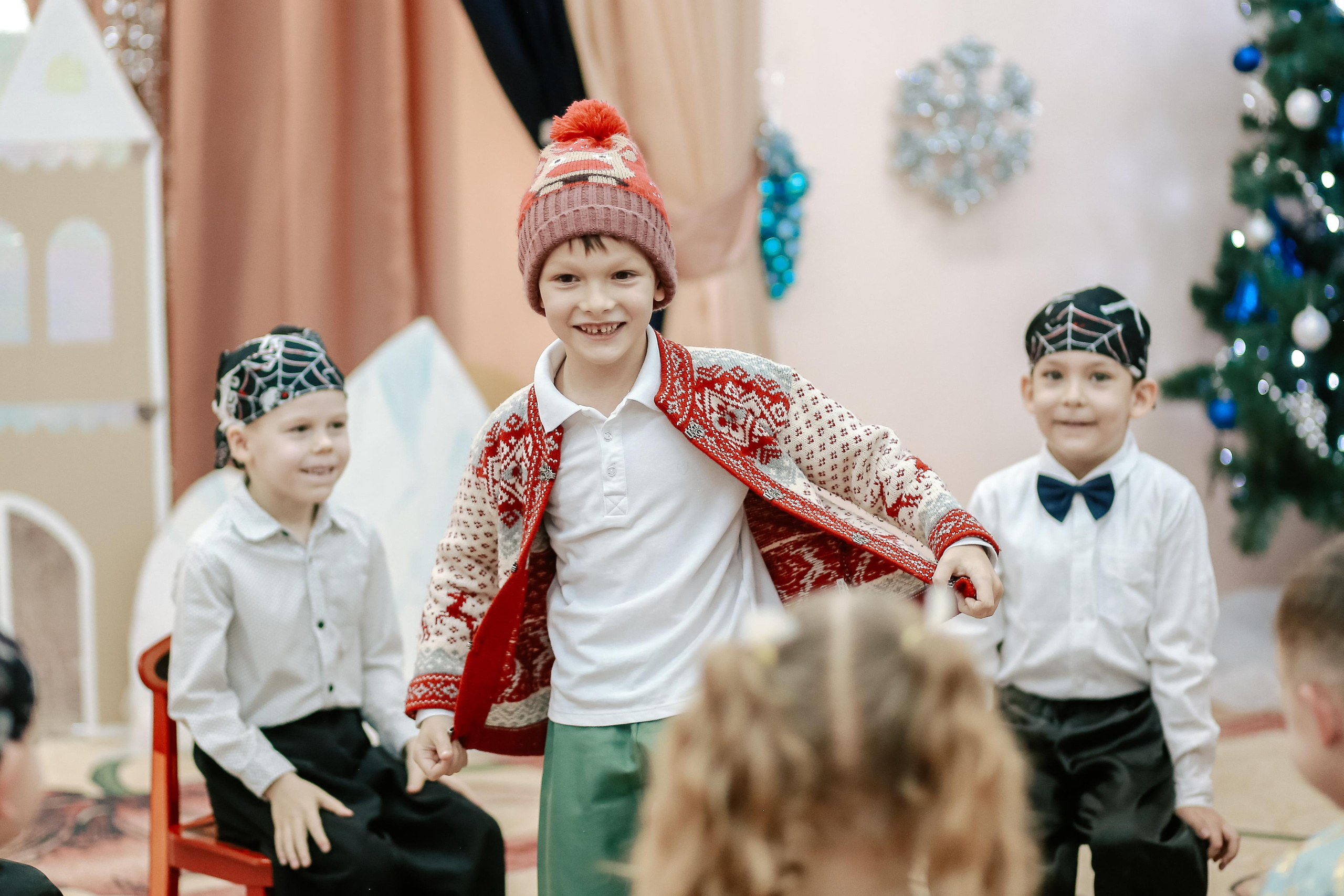 Дед Мороз в детском саду. Антонина Морозова, профессиональный семейный фотограф видеограф