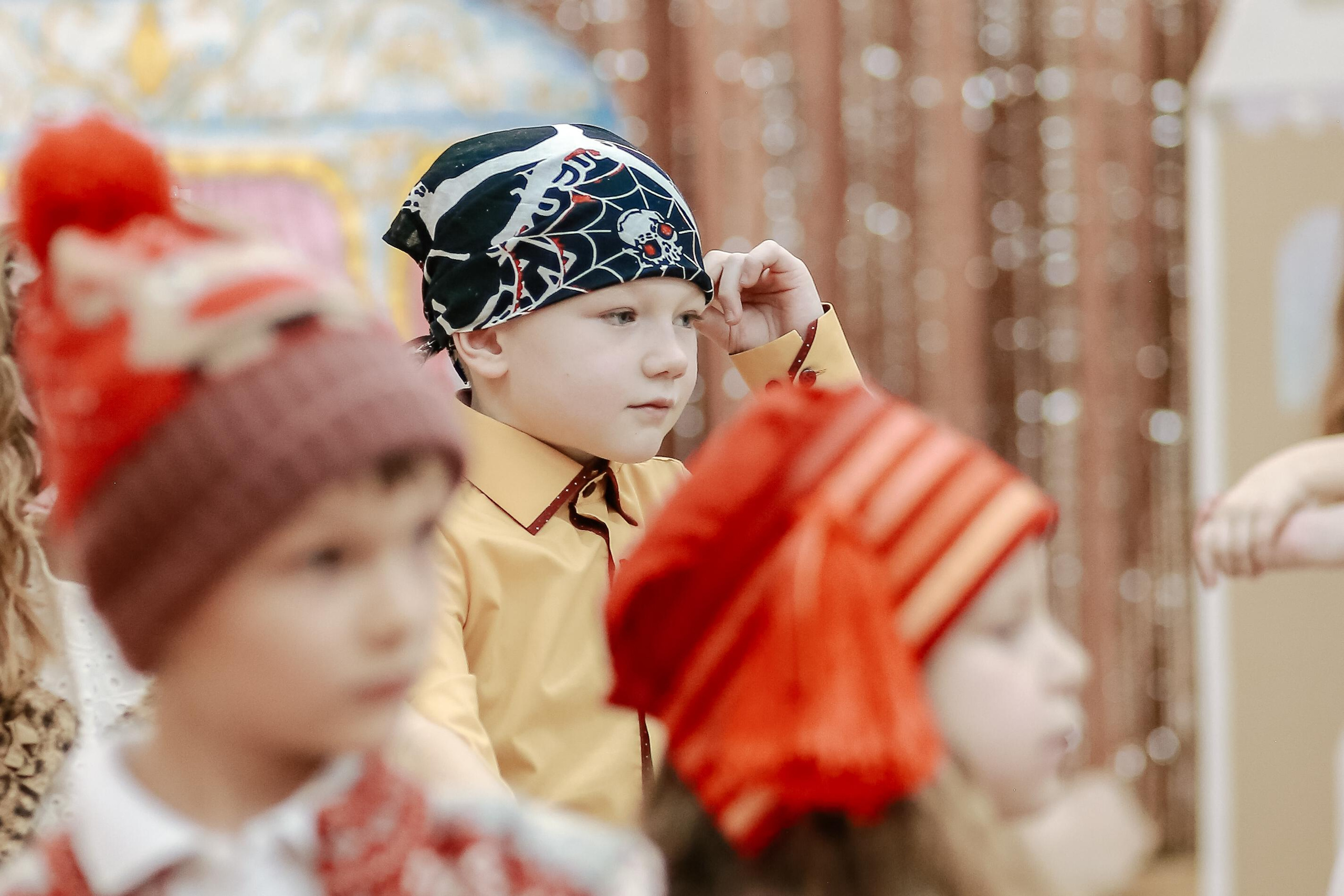 Дед Мороз в детском саду. Антонина Морозова, профессиональный семейный фотограф видеограф