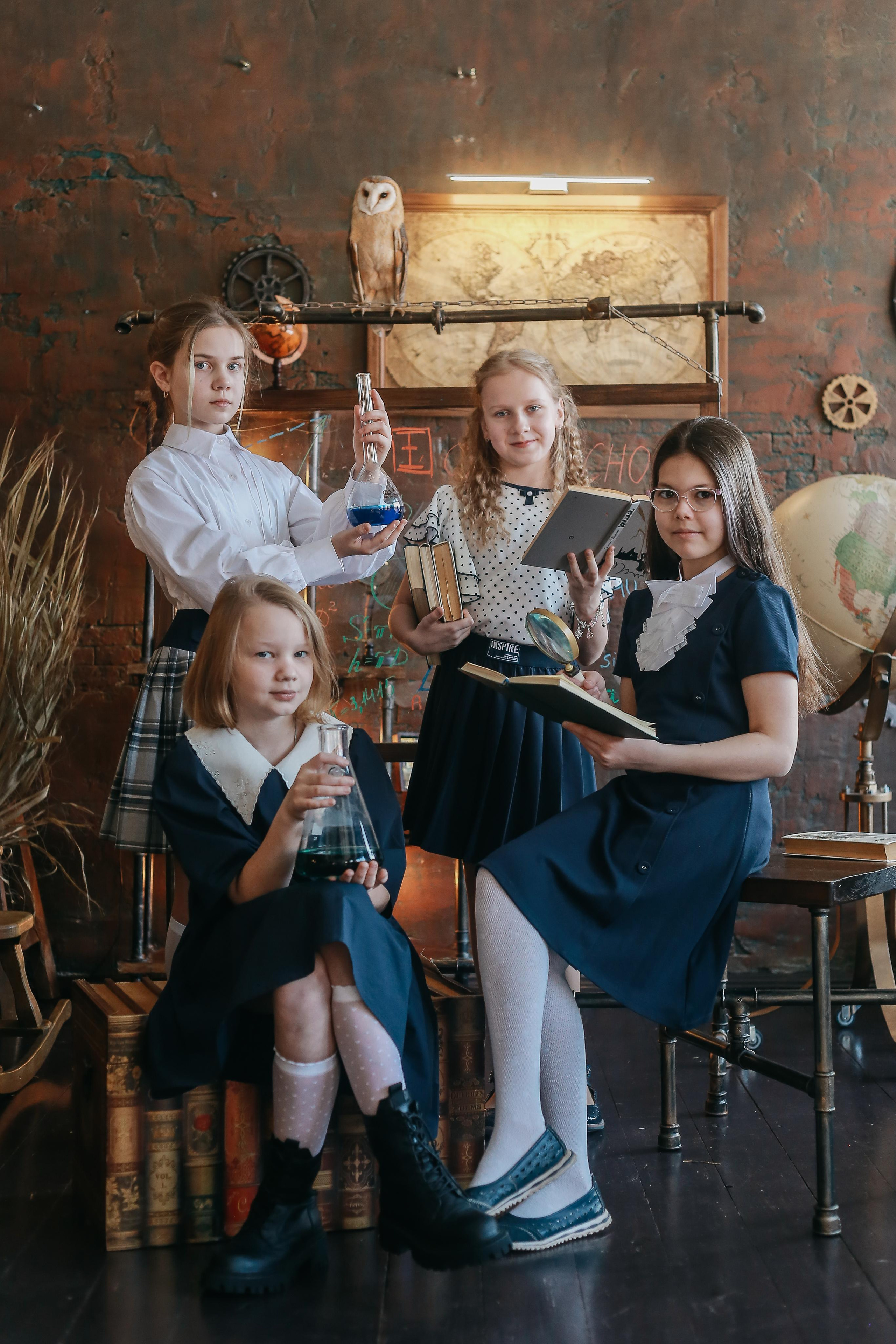 Детки и сова. Антонина Морозова, профессиональный семейный фотограф видеограф