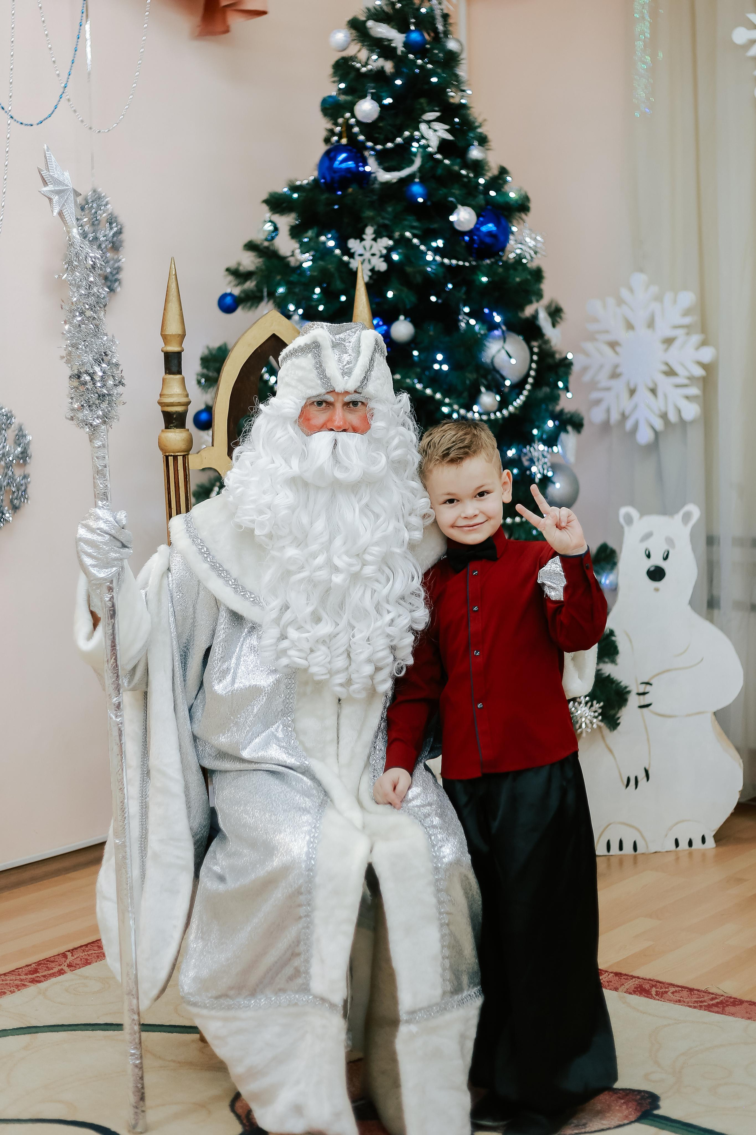 Дед Мороз в детском саду. Антонина Морозова, профессиональный семейный фотограф видеограф