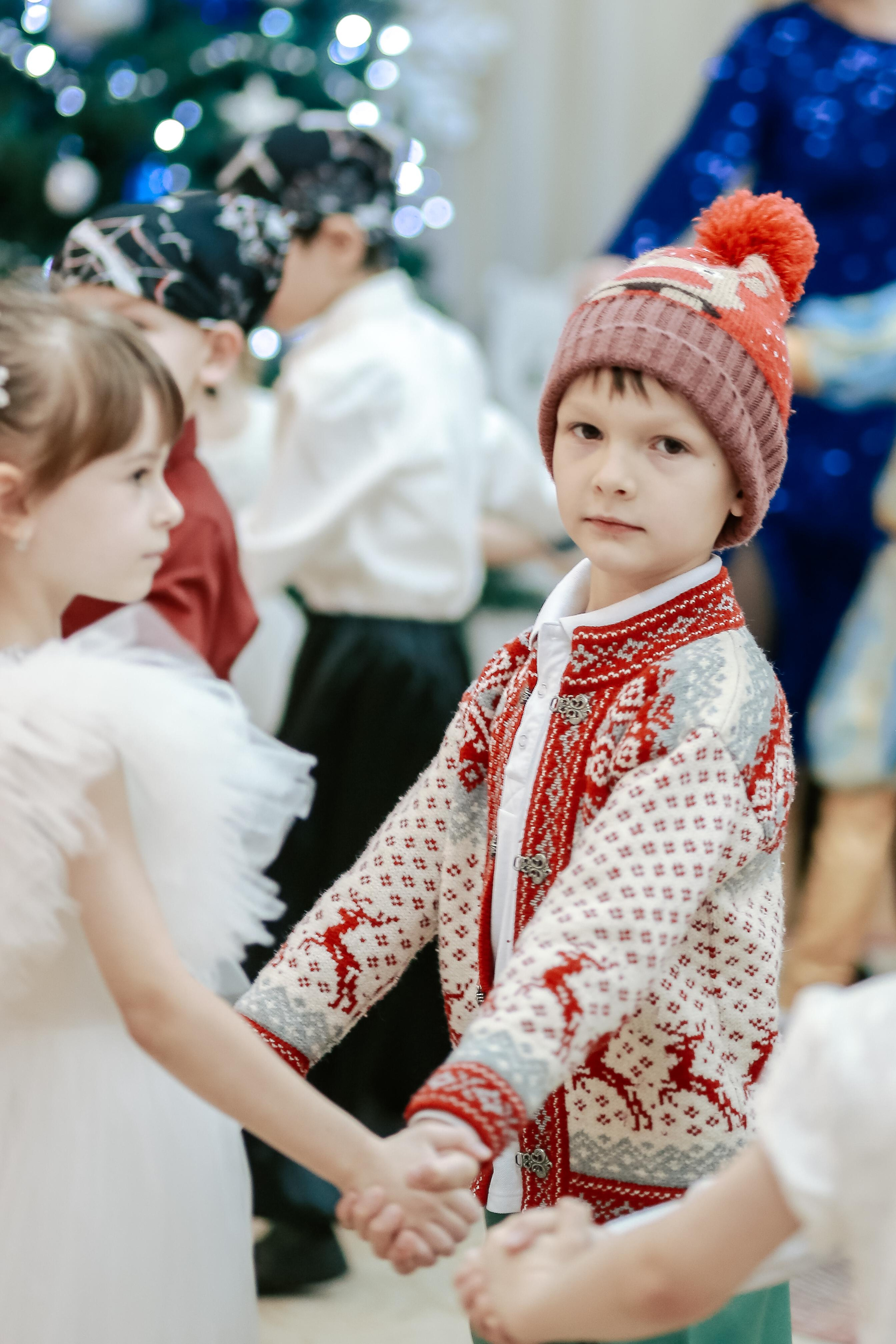 Дед Мороз в детском саду. Антонина Морозова, профессиональный семейный фотограф видеограф