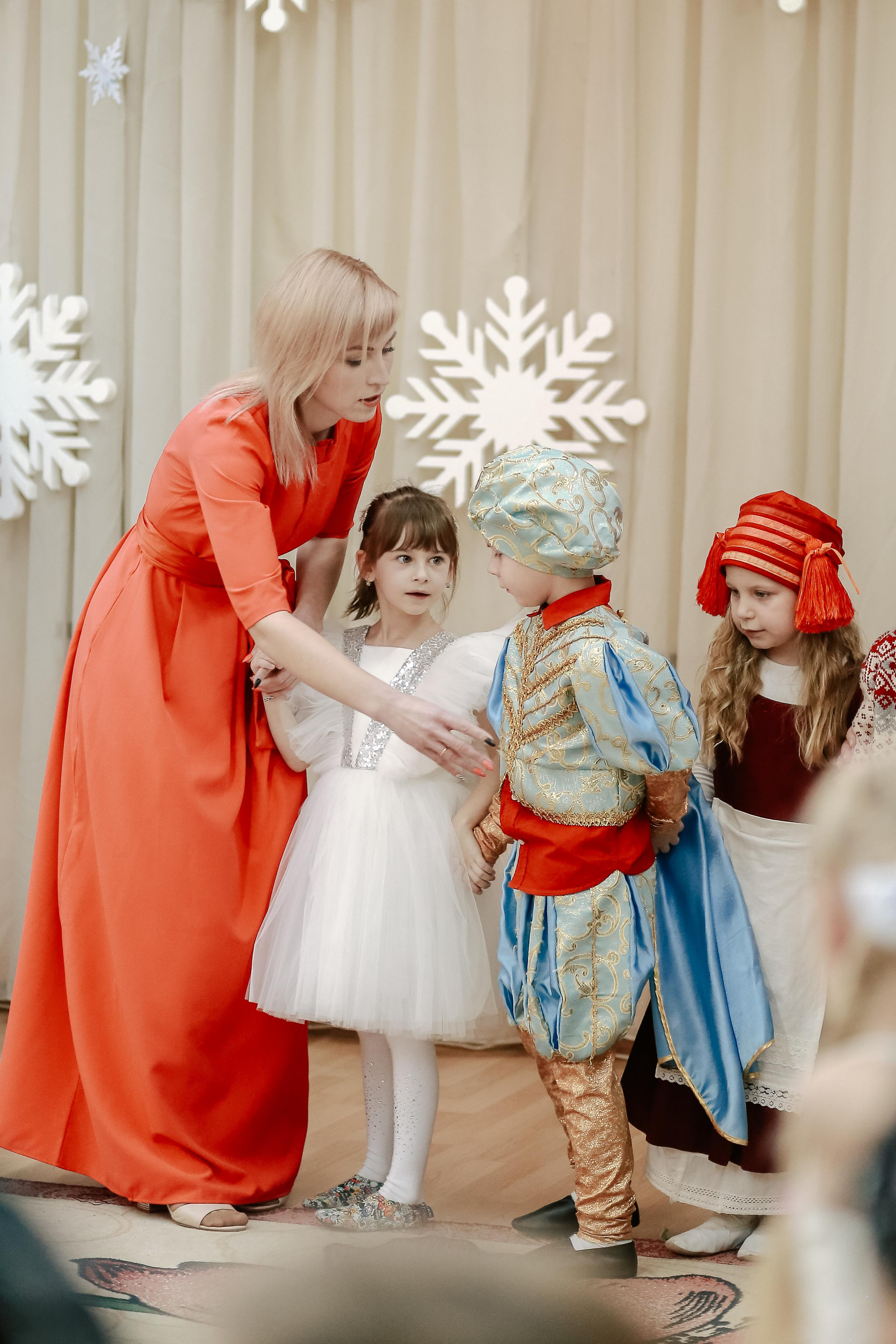 Дед Мороз в детском саду. Антонина Морозова, профессиональный семейный фотограф видеограф