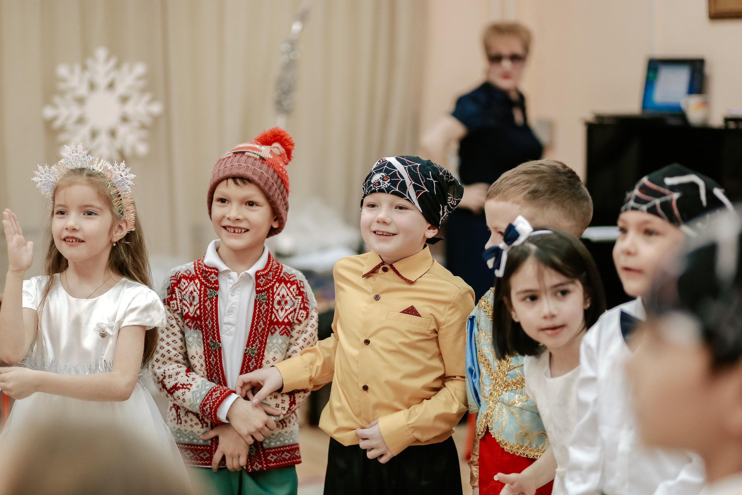 Дед Мороз в детском саду. Антонина Морозова, профессиональный семейный фотограф видеограф