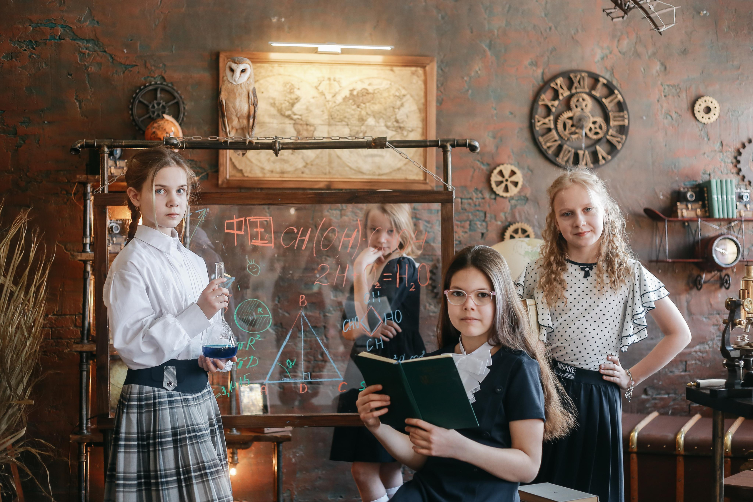 Детки и сова. Антонина Морозова, профессиональный семейный фотограф видеограф