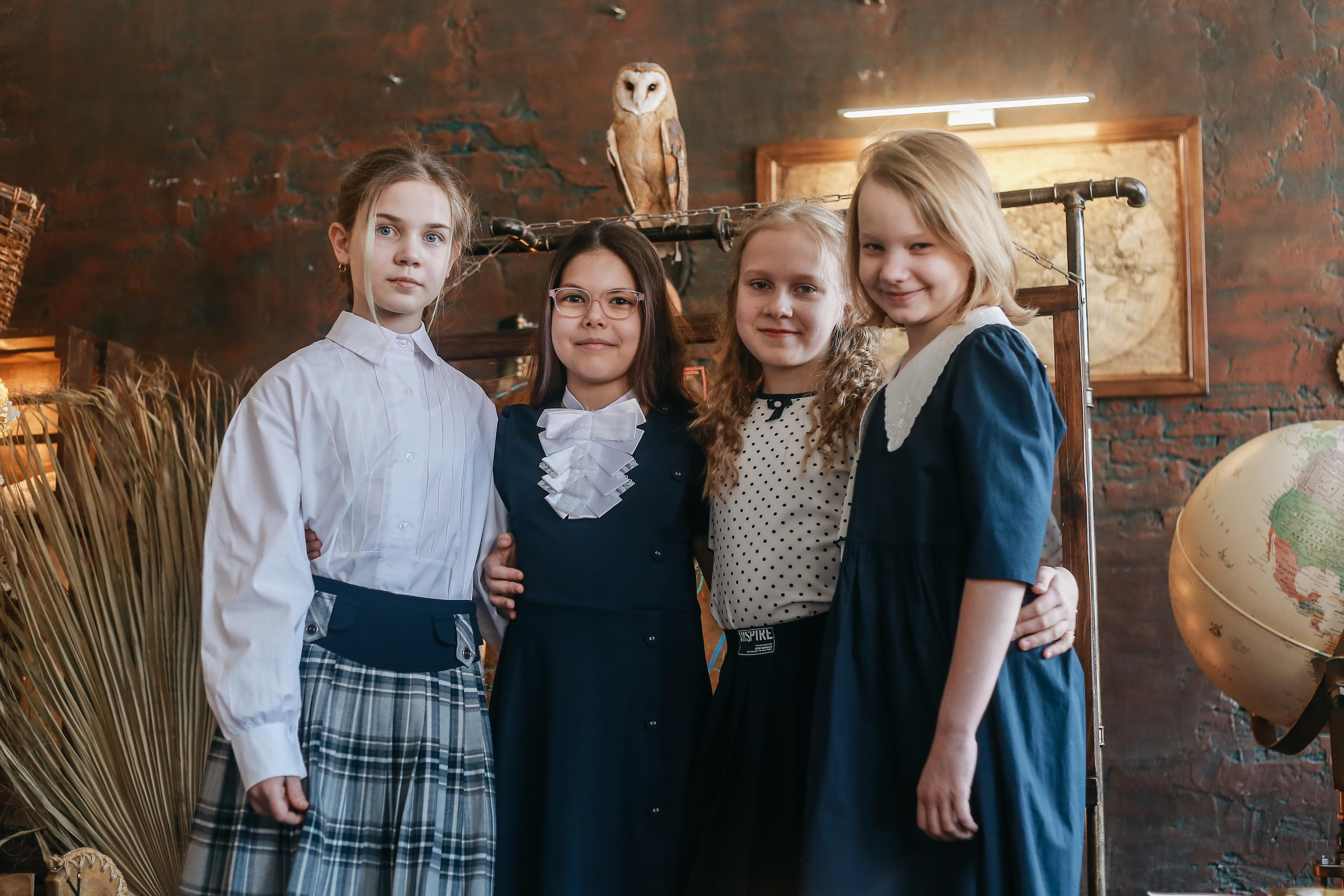 Детки и сова. Антонина Морозова, профессиональный семейный фотограф видеограф