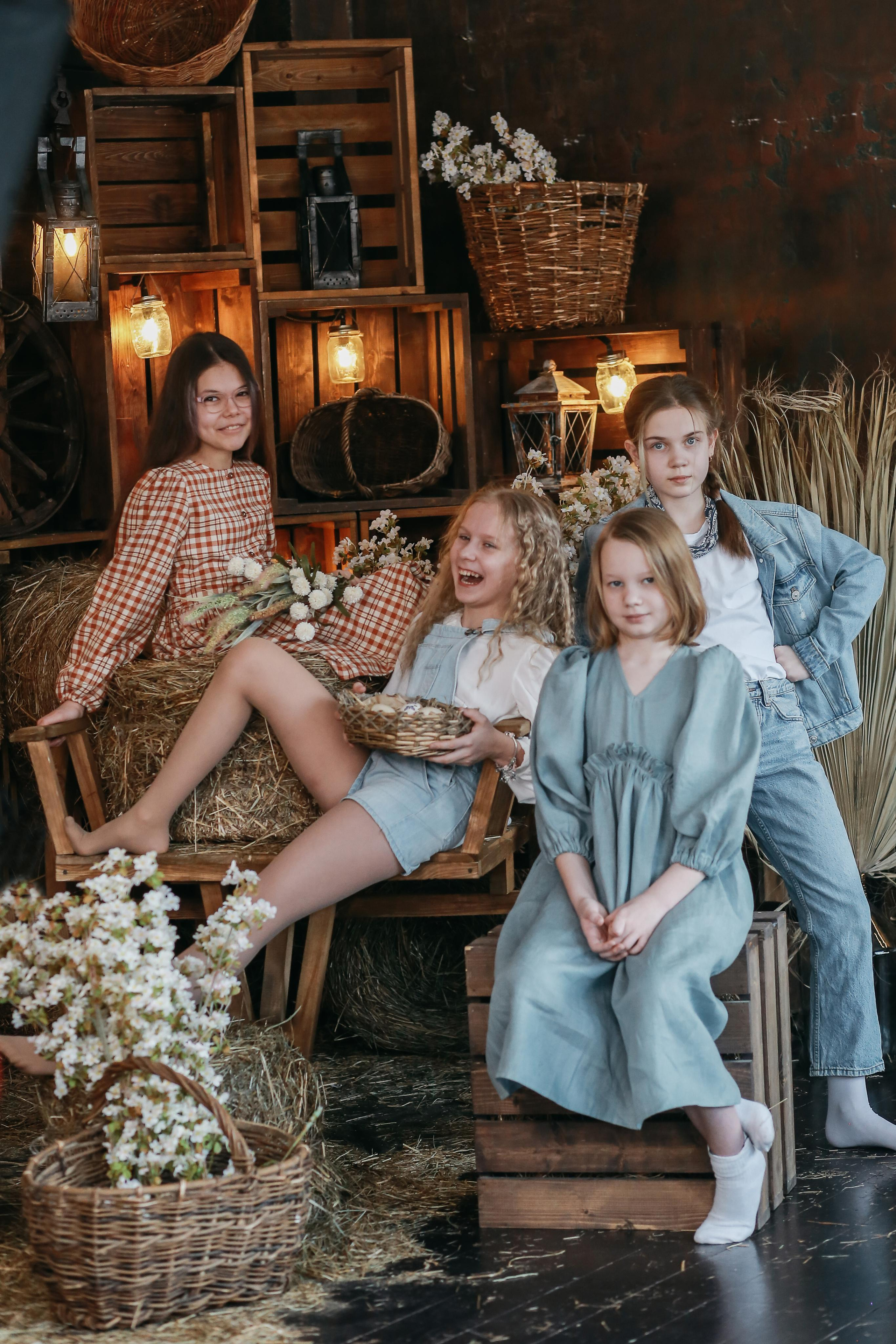 Детки и сова. Антонина Морозова, профессиональный семейный фотограф видеограф