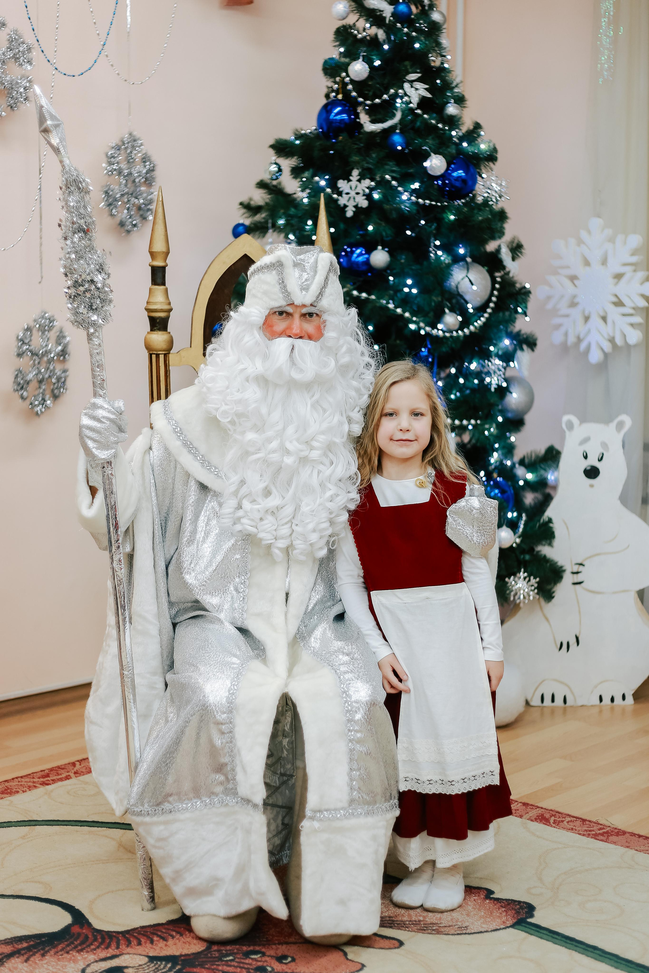 Дед Мороз в детском саду. Антонина Морозова, профессиональный семейный фотограф видеограф