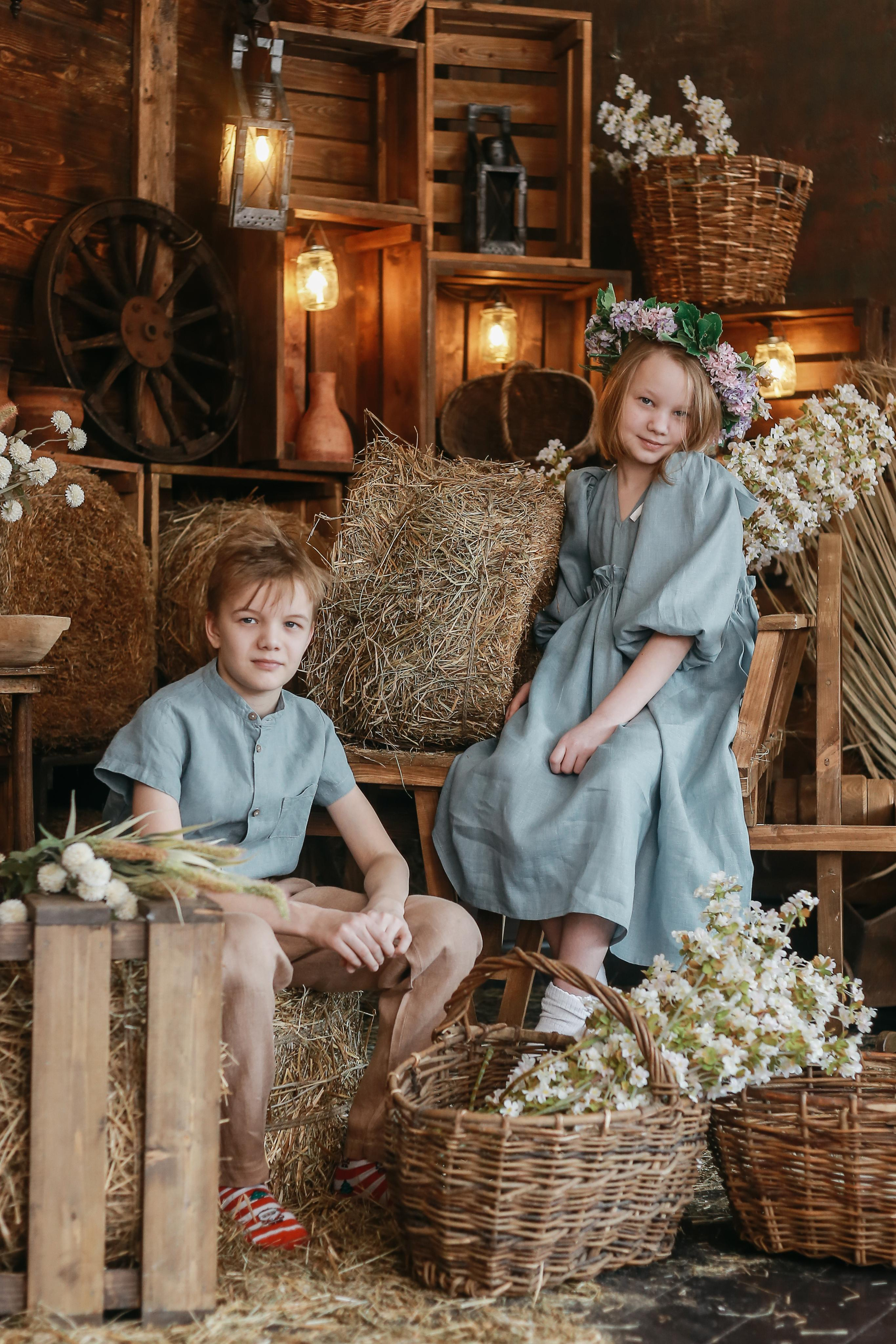 Детки и сова. Антонина Морозова, профессиональный семейный фотограф видеограф