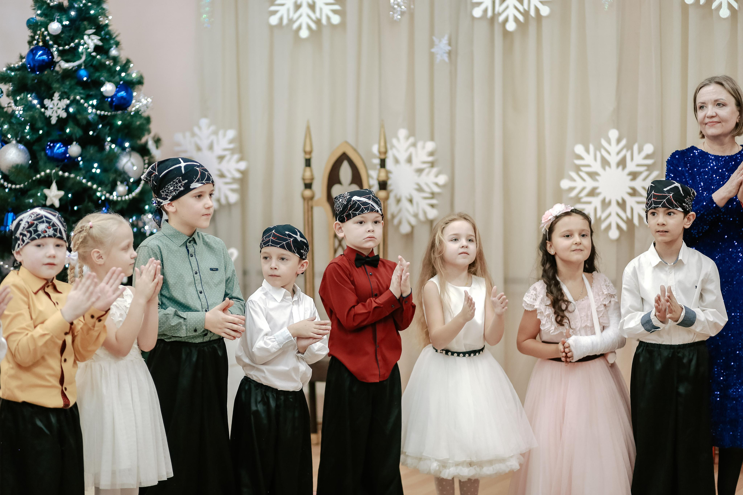 Дед Мороз в детском саду. Антонина Морозова, профессиональный семейный фотограф видеограф