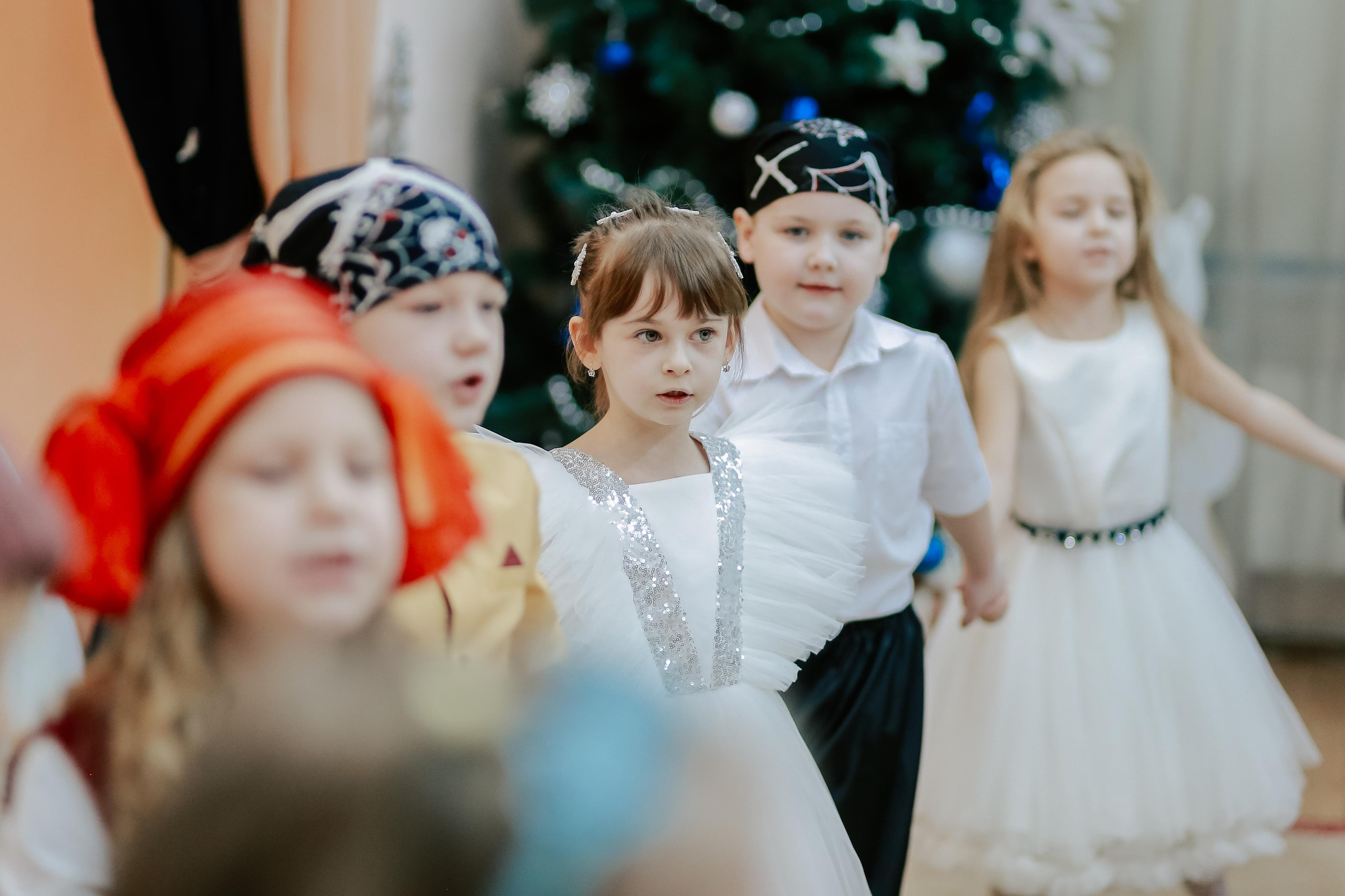 Дед Мороз в детском саду. Антонина Морозова, профессиональный семейный фотограф видеограф
