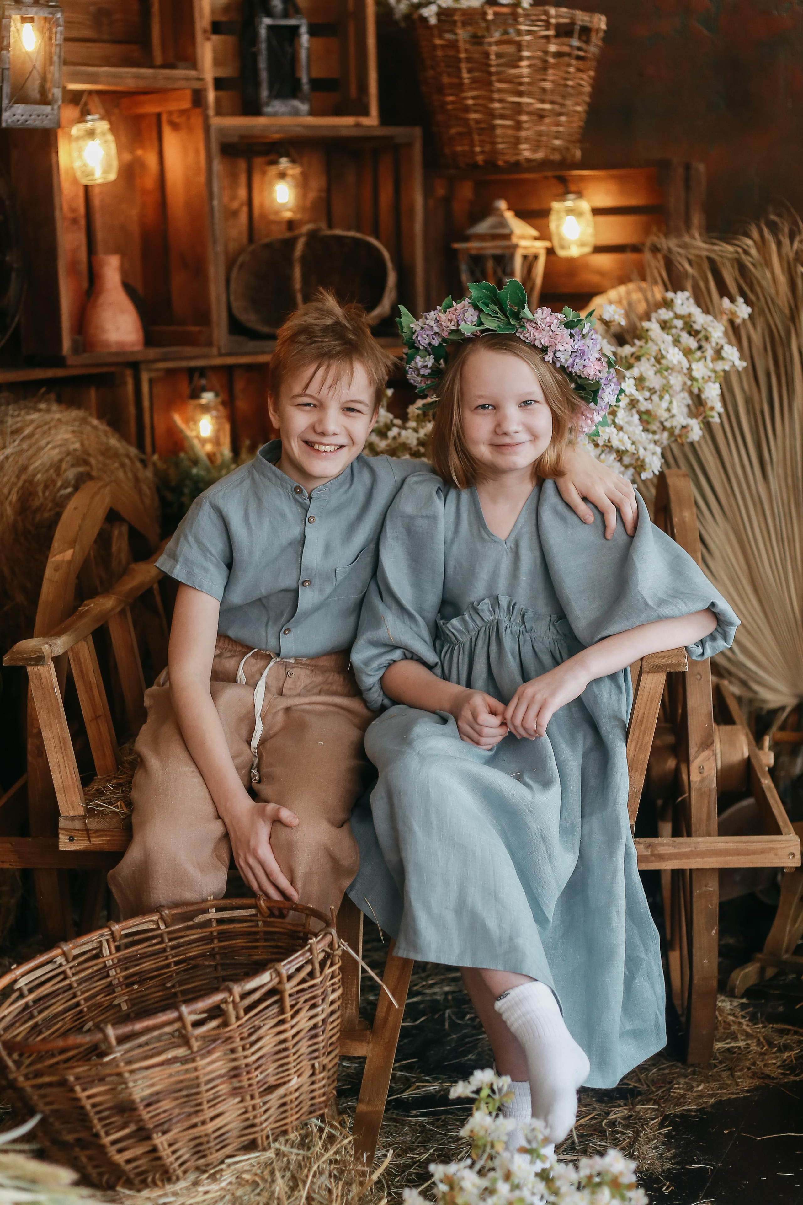 Детки и сова. Антонина Морозова, профессиональный семейный фотограф видеограф