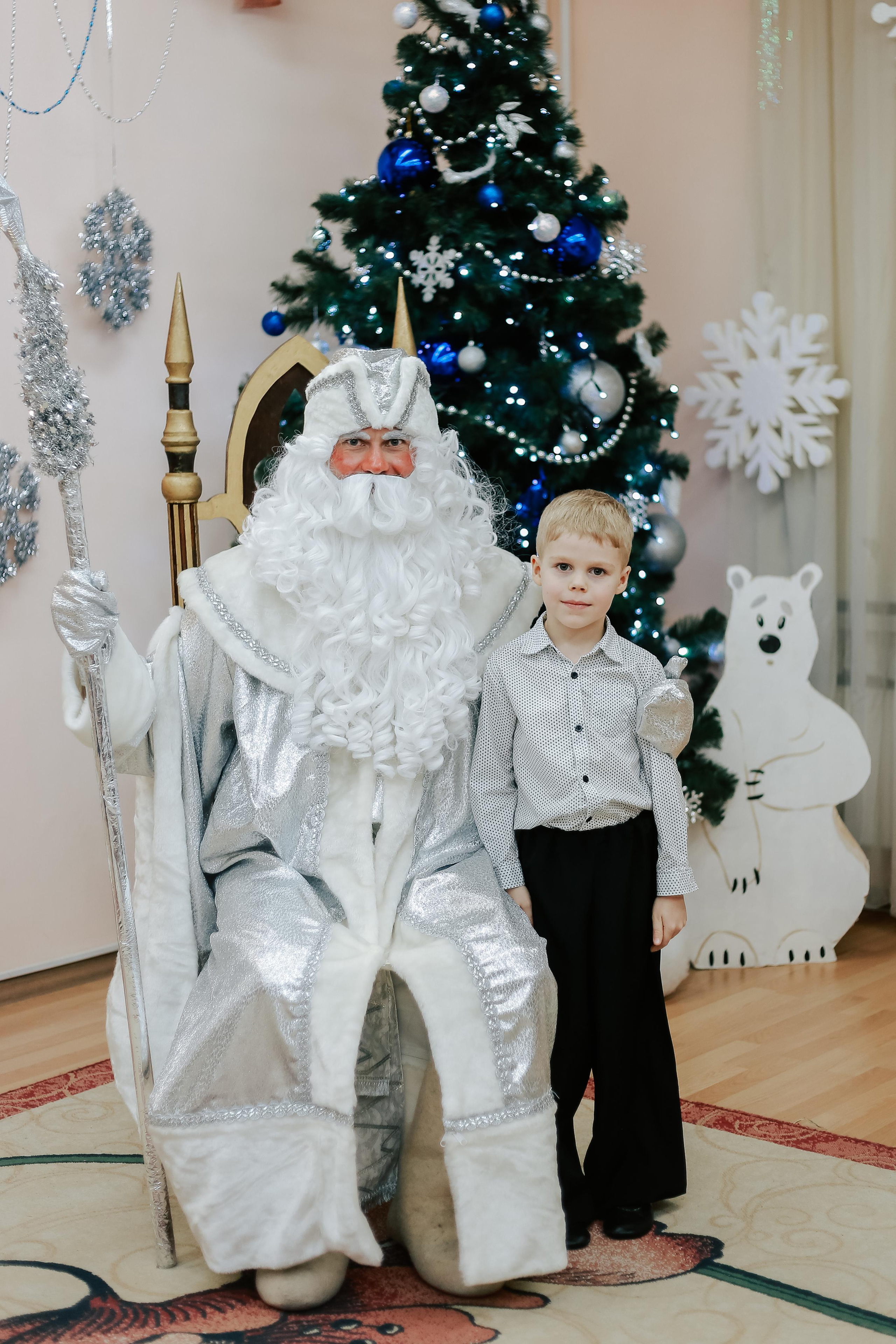Дед Мороз в детском саду. Антонина Морозова, профессиональный семейный фотограф видеограф