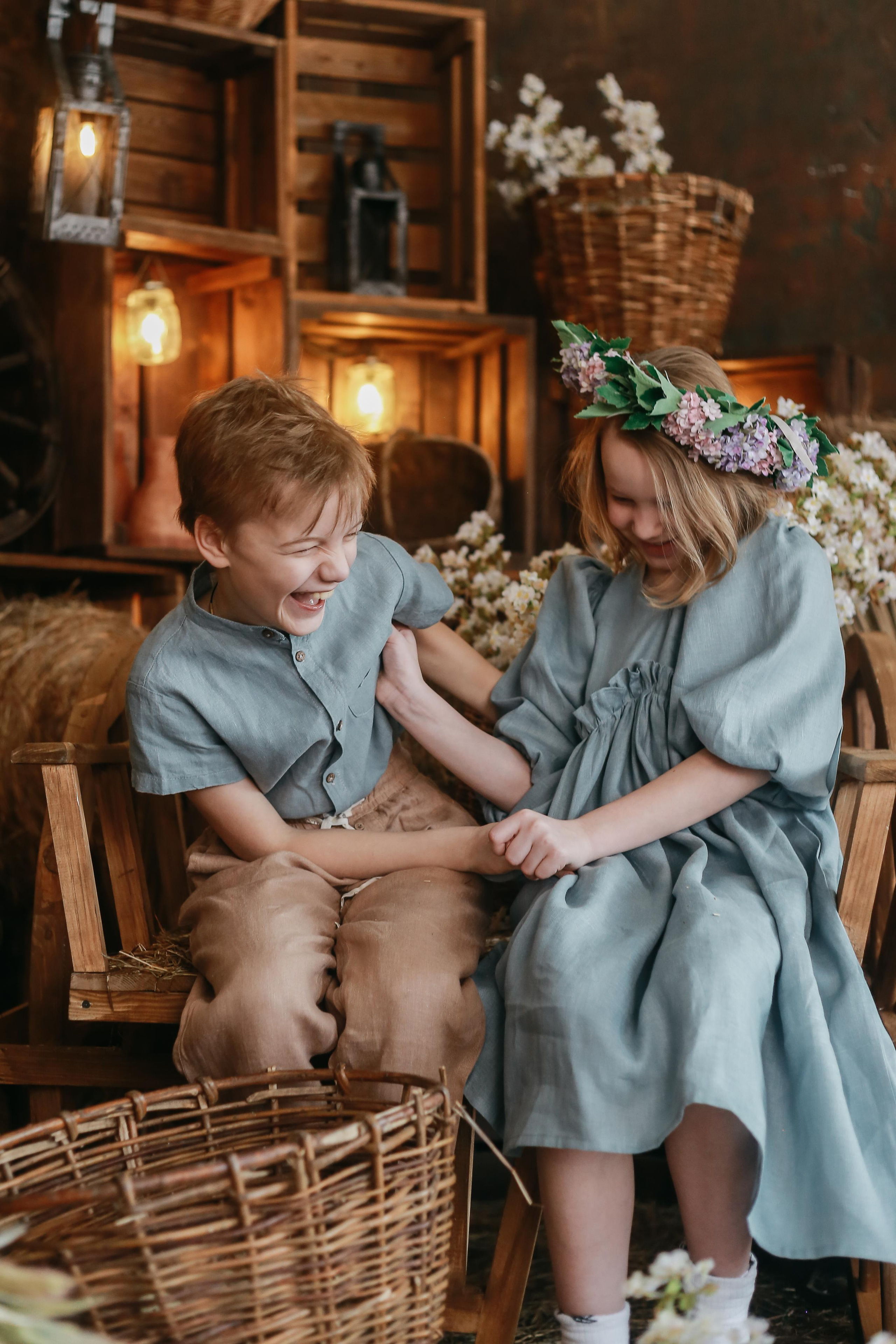 Детки и сова. Антонина Морозова, профессиональный семейный фотограф видеограф