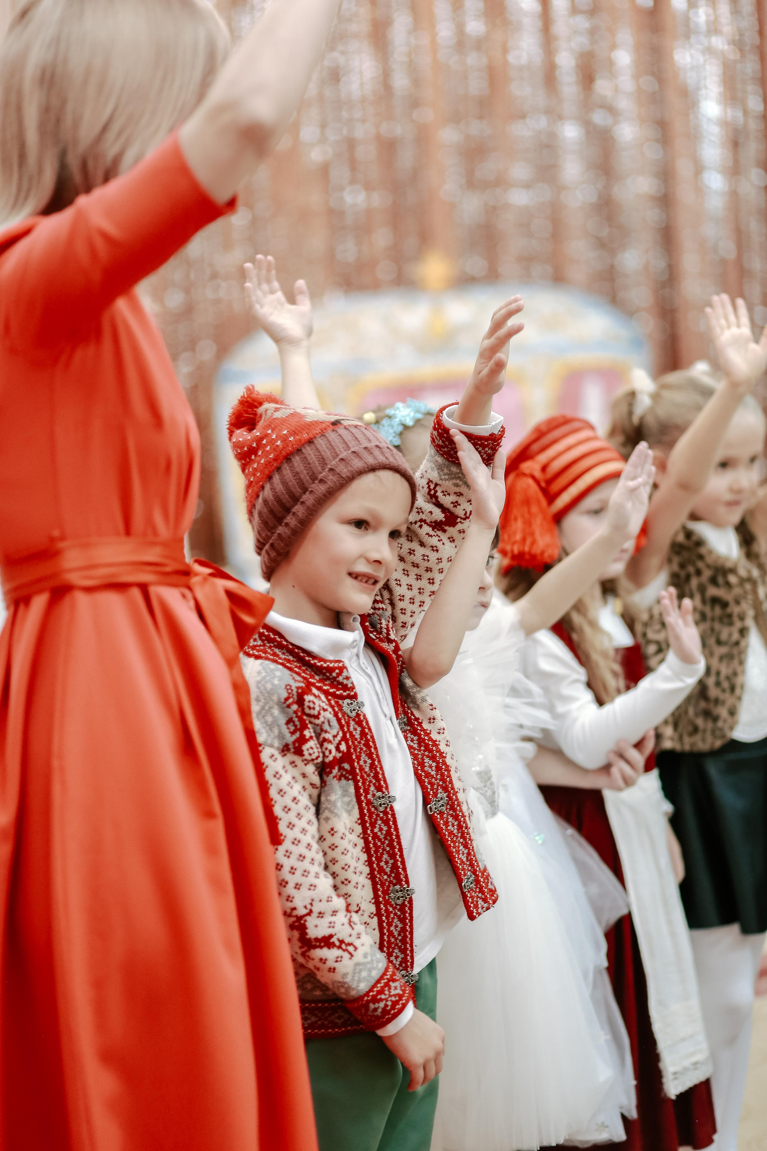 Дед Мороз в детском саду. Антонина Морозова, профессиональный семейный фотограф видеограф