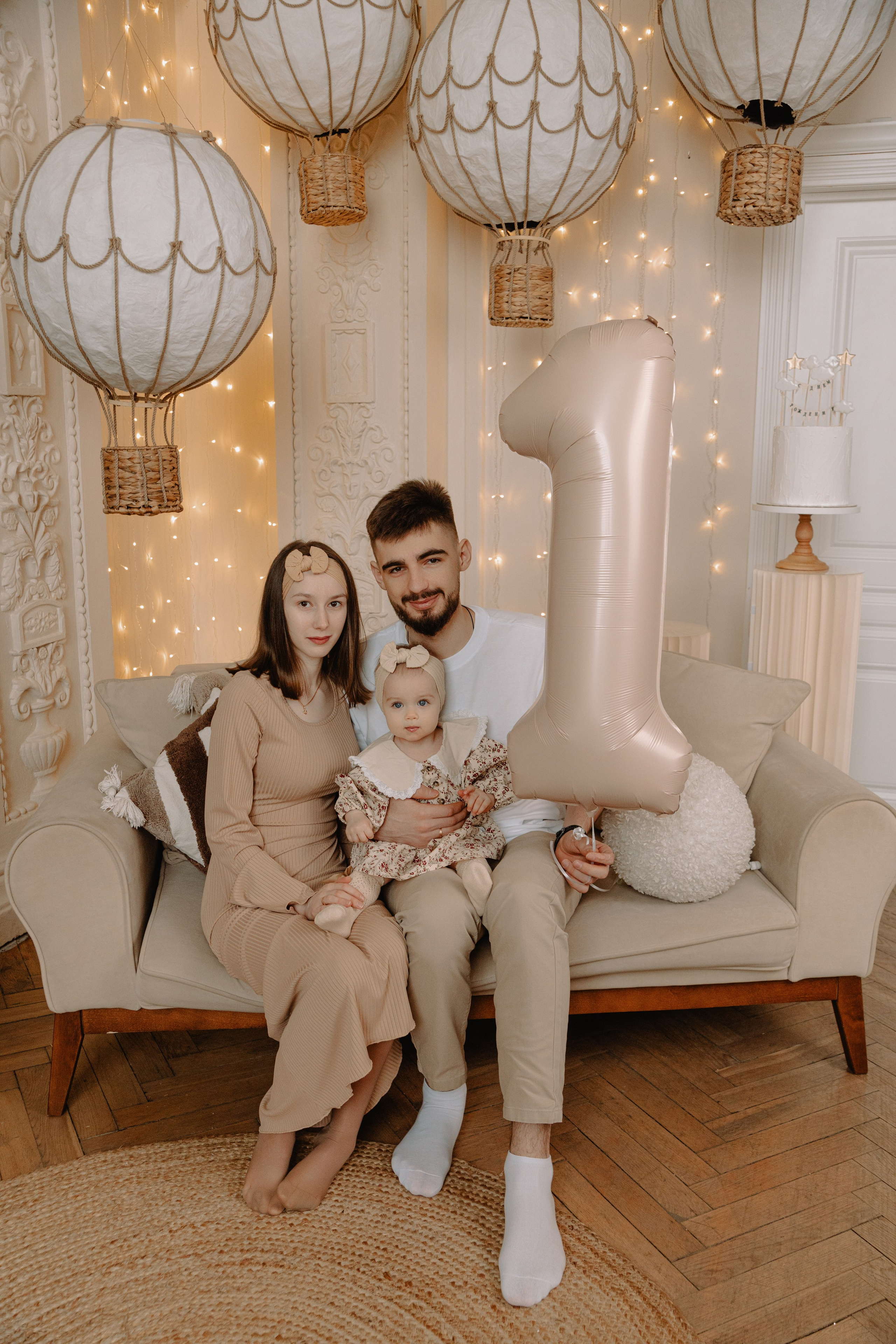 Оксана, Александр и Есения. Фотограф Воронеж Варвара