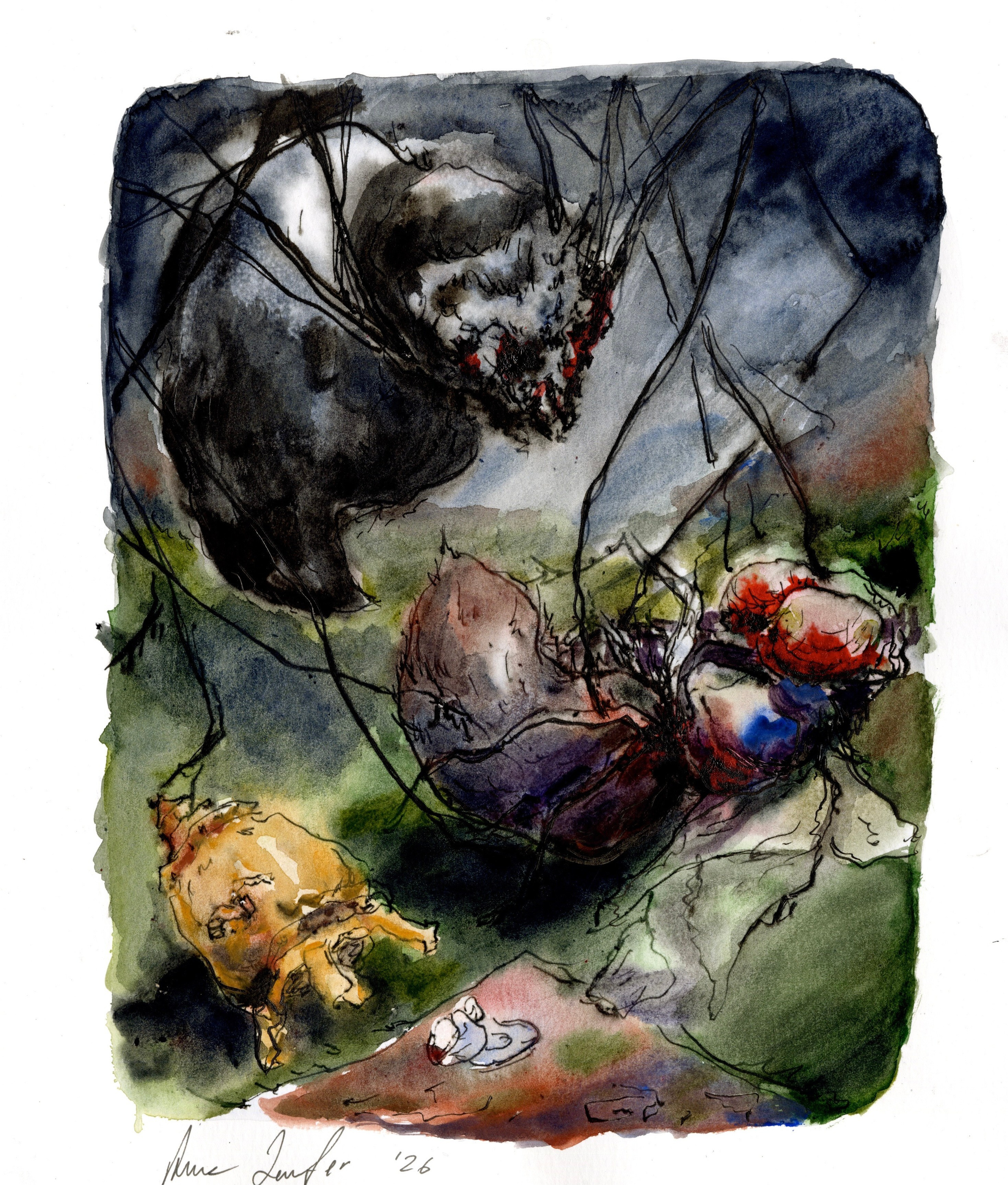 Watercolors. Anna Jennifer | Contemporary Artist