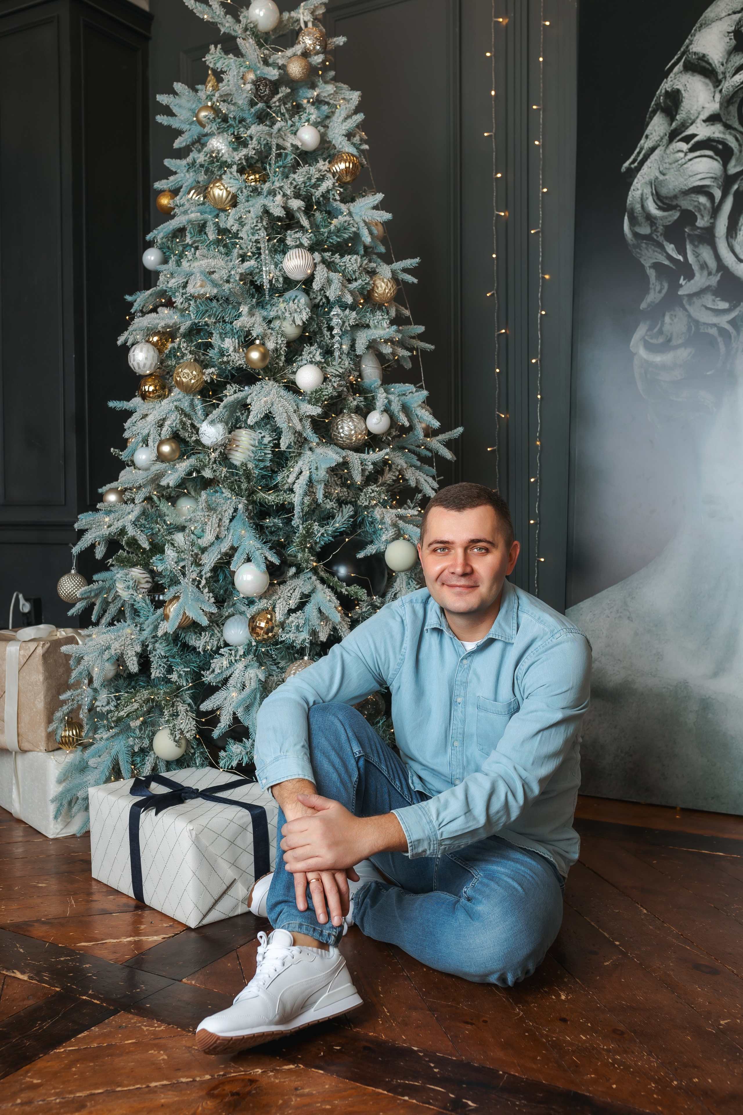 Семейная новогодняя фотосессия в Хабаровске. Свадебный фотограф в Хабаровске