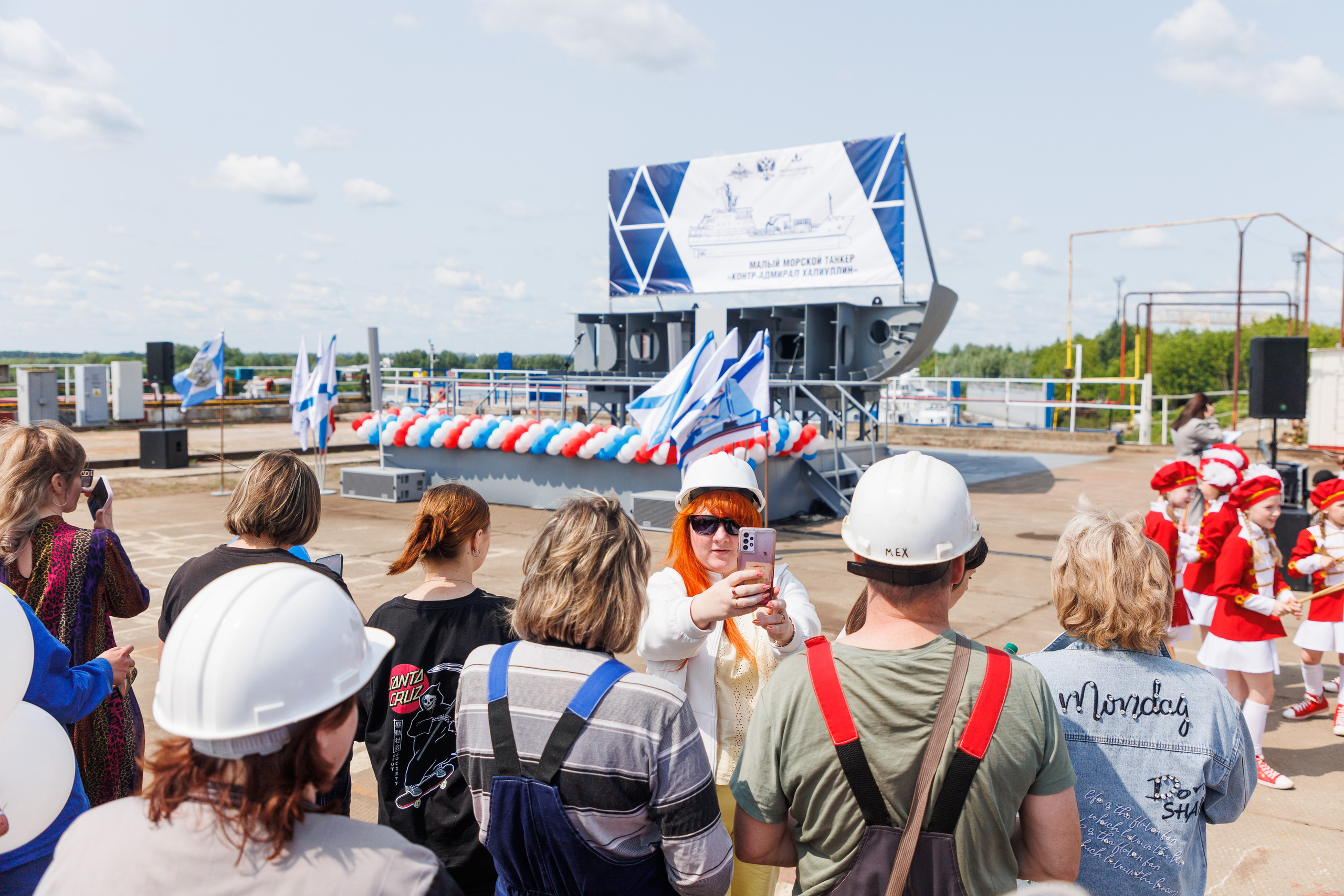 Окская судоверфь. Закладка киля. Фотограф городских и семейных событий Артем Карпухин