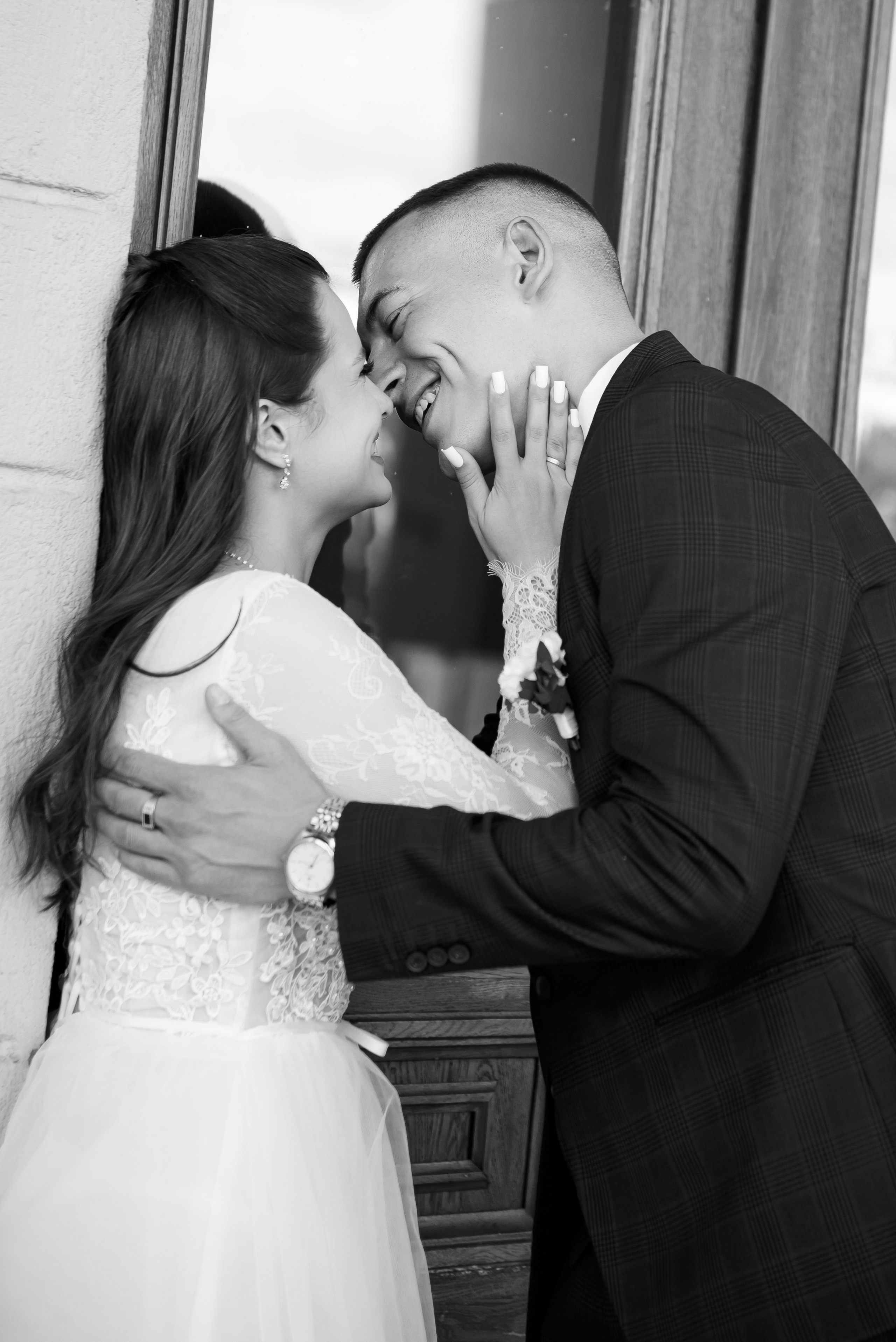 Свадебная фотосессия возле КУЗГТУ в г. Кемерово