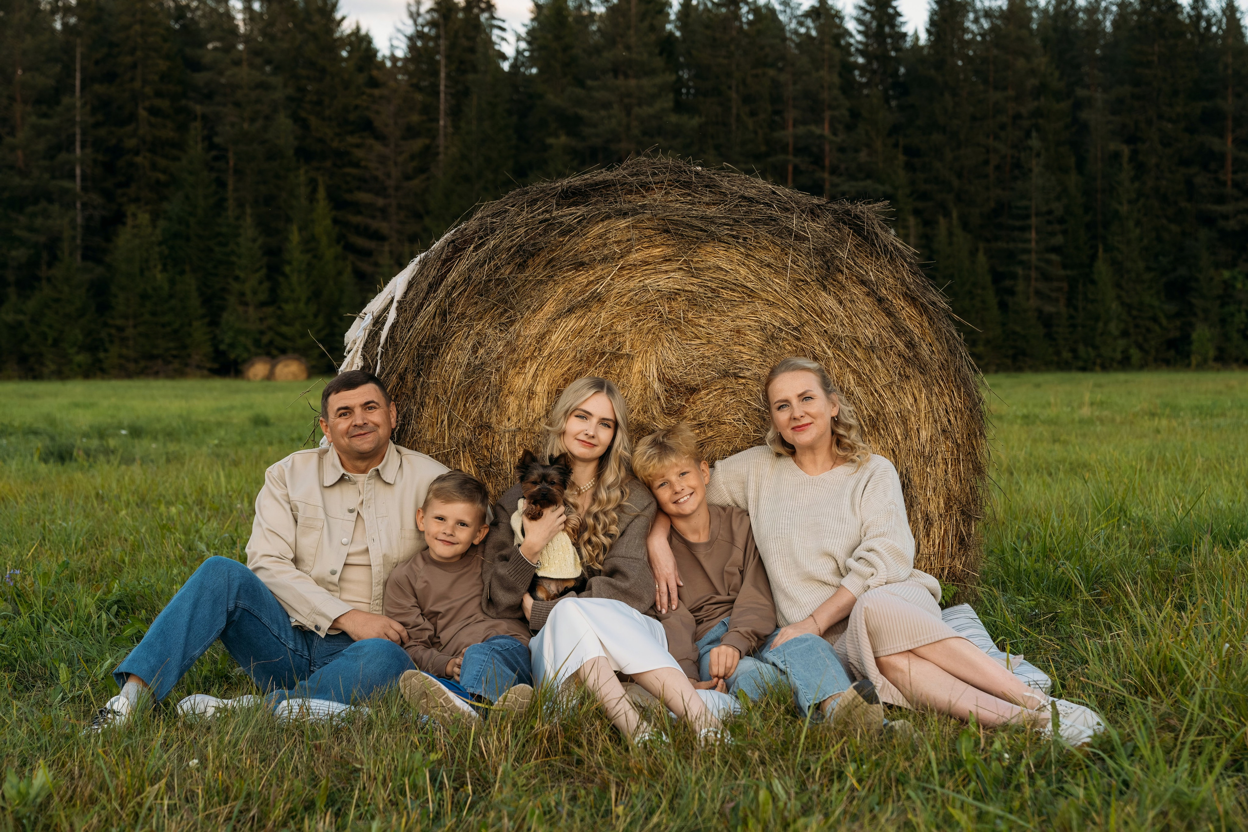 Павел, Юлия, Ярослав, Александра и Иван. Семейный и детский фотограф Плесецк, Мирный Марина Забабурина