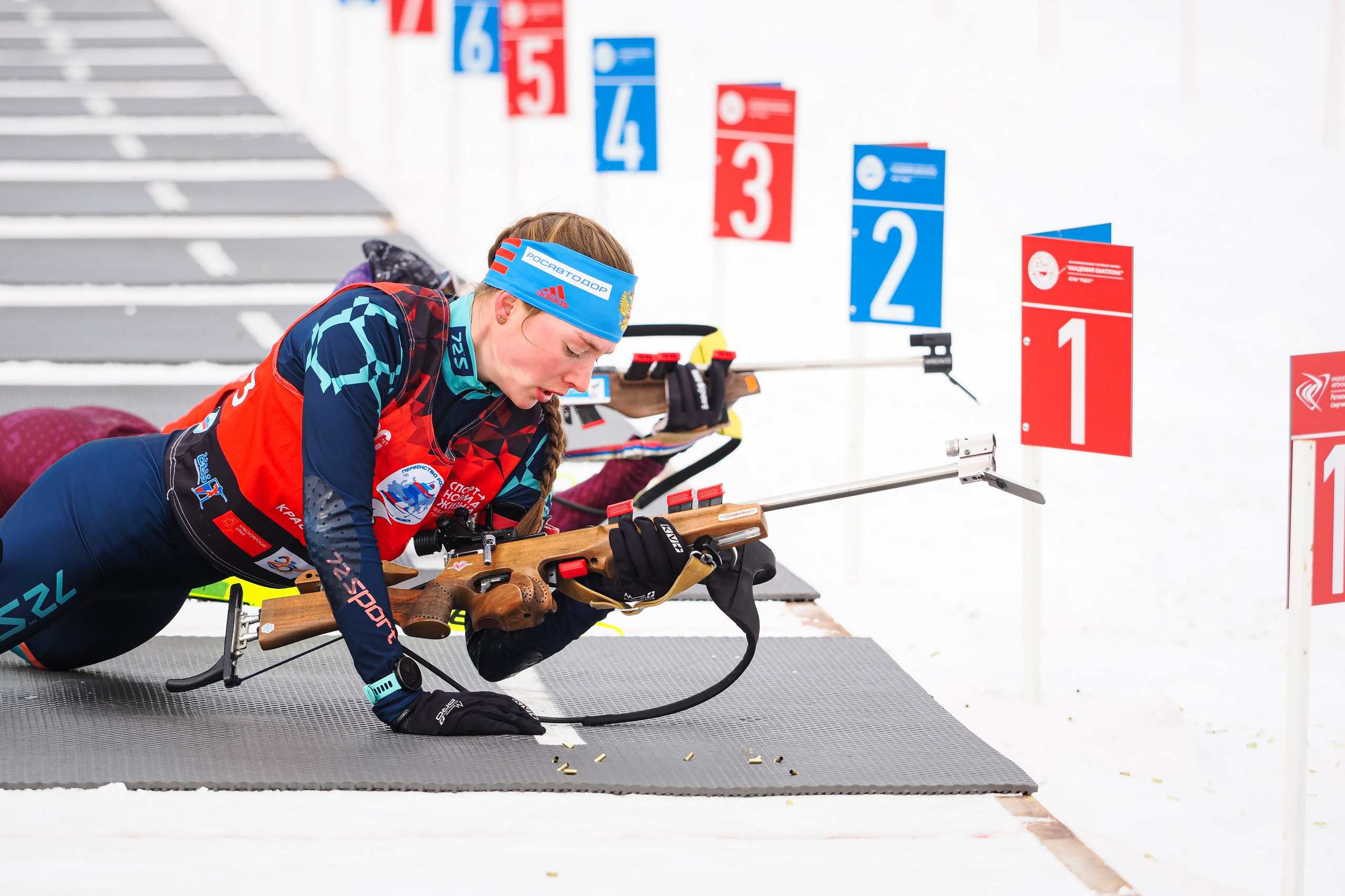 Биатлон / Первенство России. Репортажный фотограф Алексей Козьмин